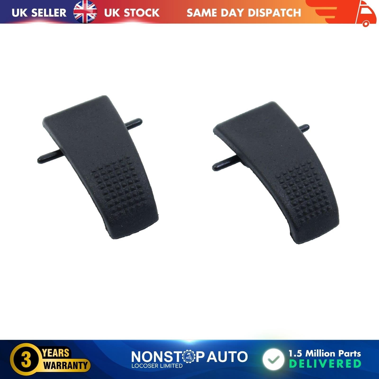 2X REAR WINDOW SUN BLIND SHADE HOLDER Clips FITS VAUXHALL INSIGNIA ESTATE