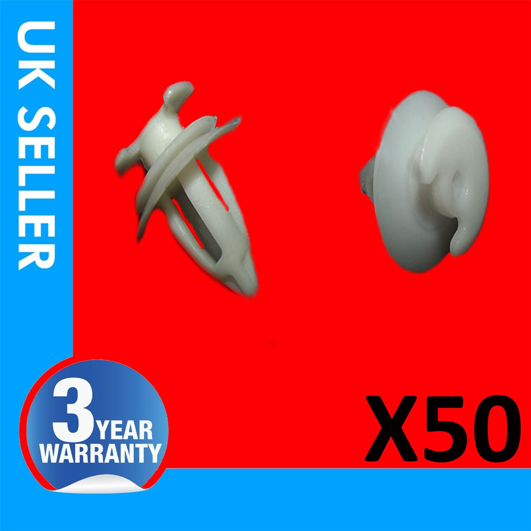 FOR BMW DOOR CARD TRIM PANEL MOULDING CLIPS X50