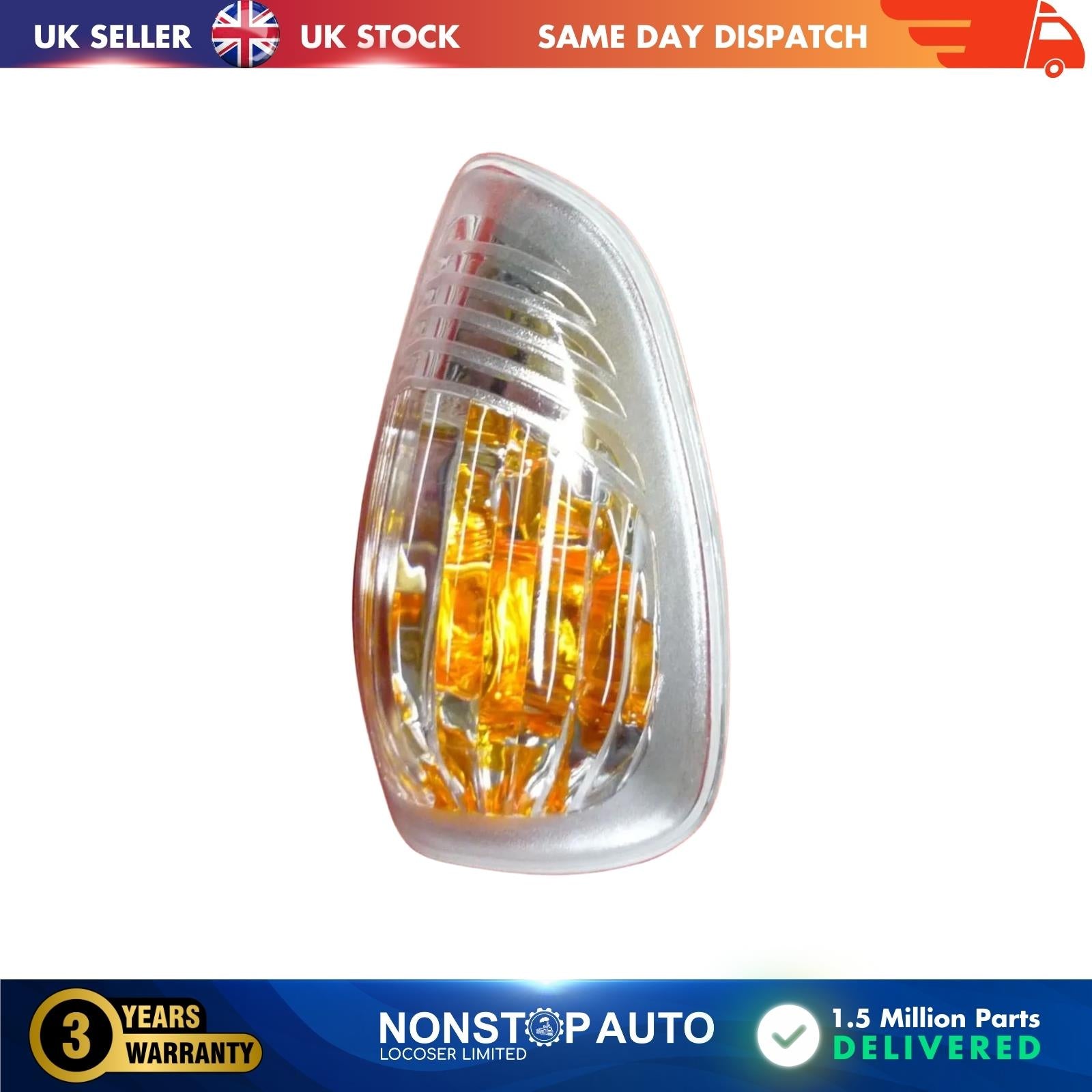 Wing Mirror Side Indicator Light Lens Right Side For VAUXHALL Movano  261652475R