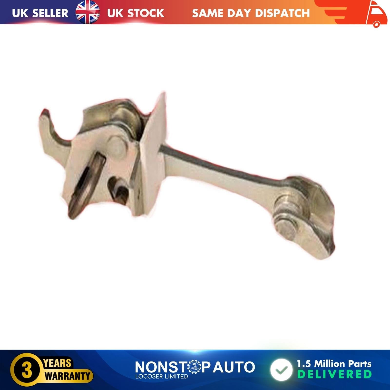 Rear Door Hinge Stop Check Strap Limitery Right or Left Side Fits VAUXHALL Astra G   160243