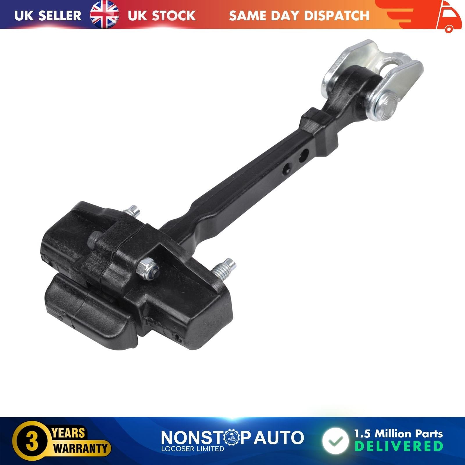Rear Door Hinge Stop Check Strap Limitery Right or Left Side Fits RENAULT Clio Mk4 824307049R