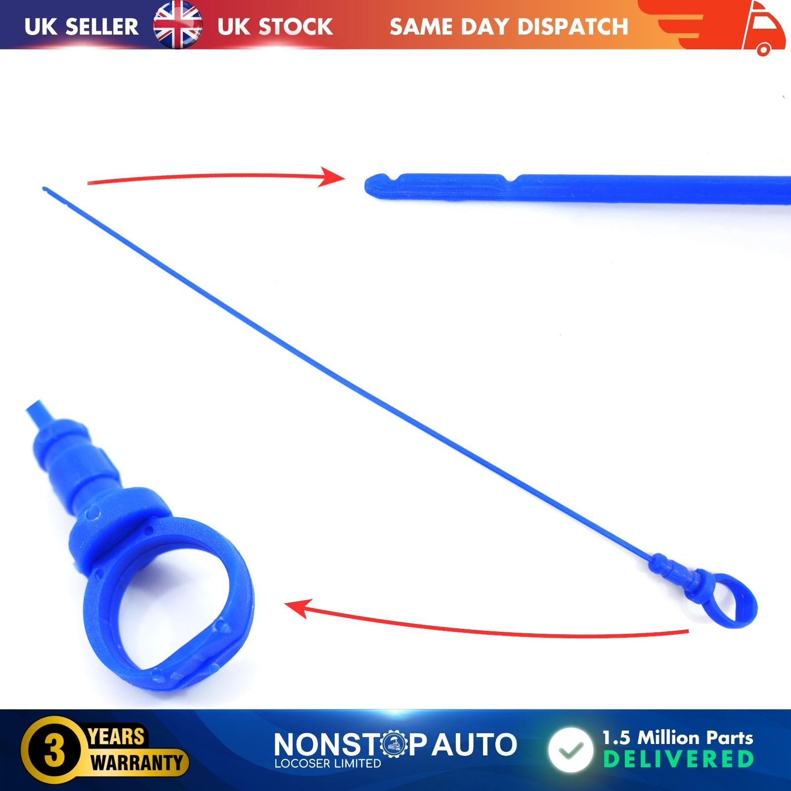 OIL DIPSTICK DIESEL FOR PEUGEOT 206 306 307 CITROEN C5 BERLINGO 2.0 HDi 1174.61