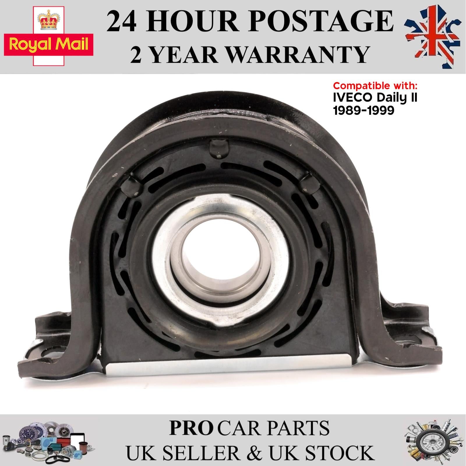 Propshaft Support Bearing 35 x 17 mm Fits IVECO Daily II 93160324