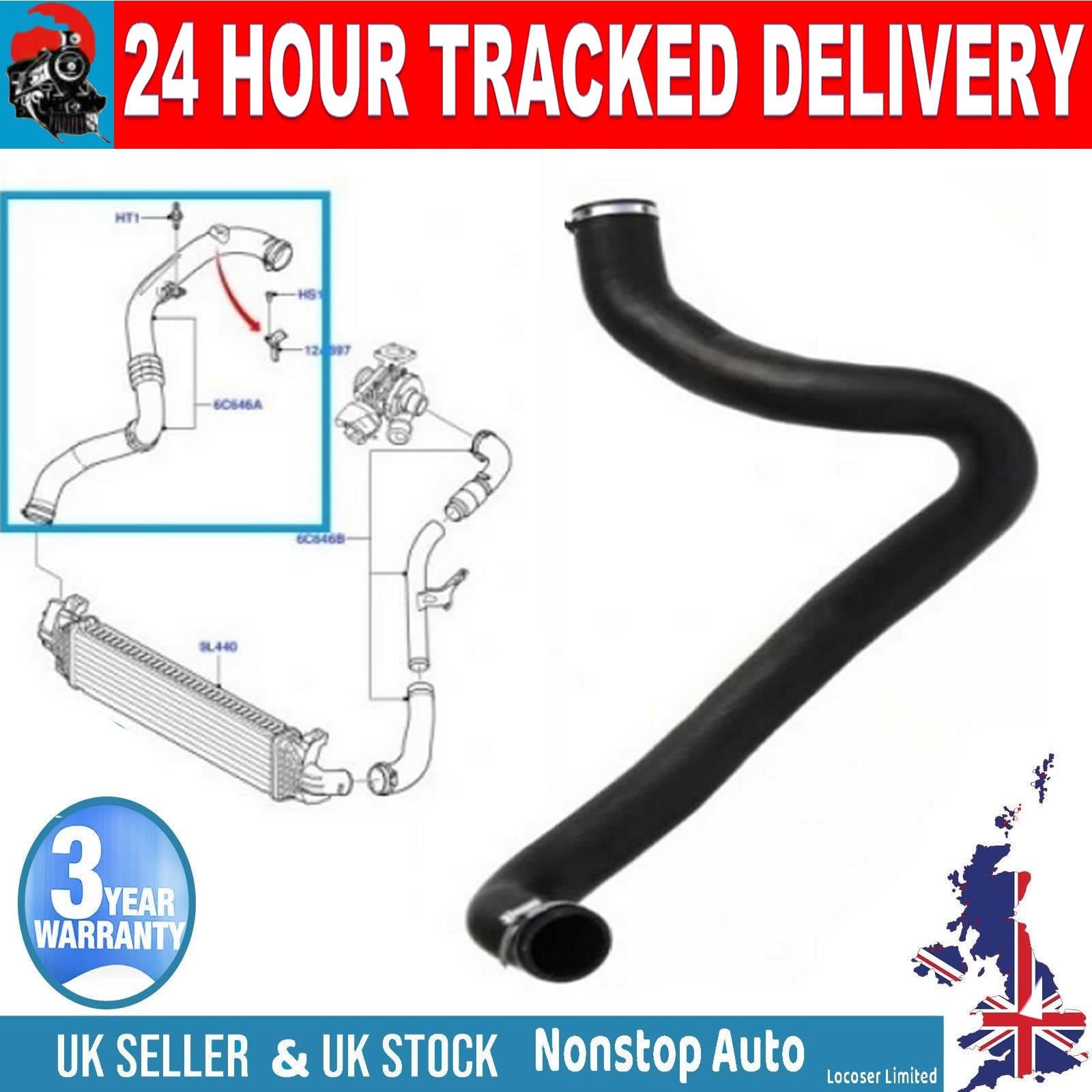 TURBO INTERCOOLER  HOSE PIPE  FOR  FORD Mondeo IV 1.8 TDCI  Galaxy II 1.8 TDCI  S-Max 1.8 TDCI 1521483