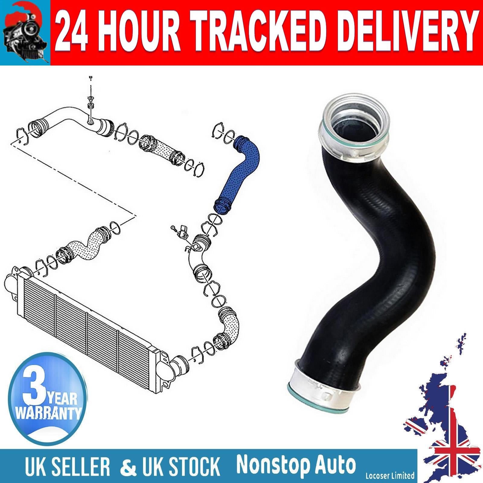 TURBO INTERCOOLER HOSE PIPE FOR VW TRANSPORTER T5 1.9TDI  7H0145980G