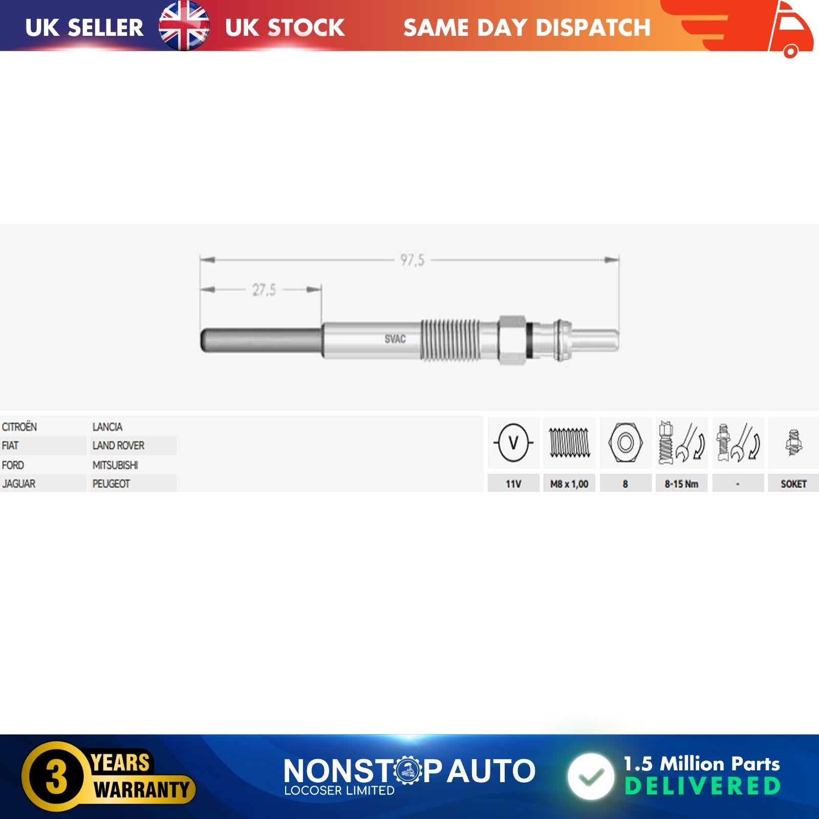 CITROEN C-CROSSER-C5-C6-C8 2.2 HDI / MITSUBISHI OUTLANDER 2.2 DI-D 4WD / PEUGEOT 407-607-807-4007 2.2 HDI