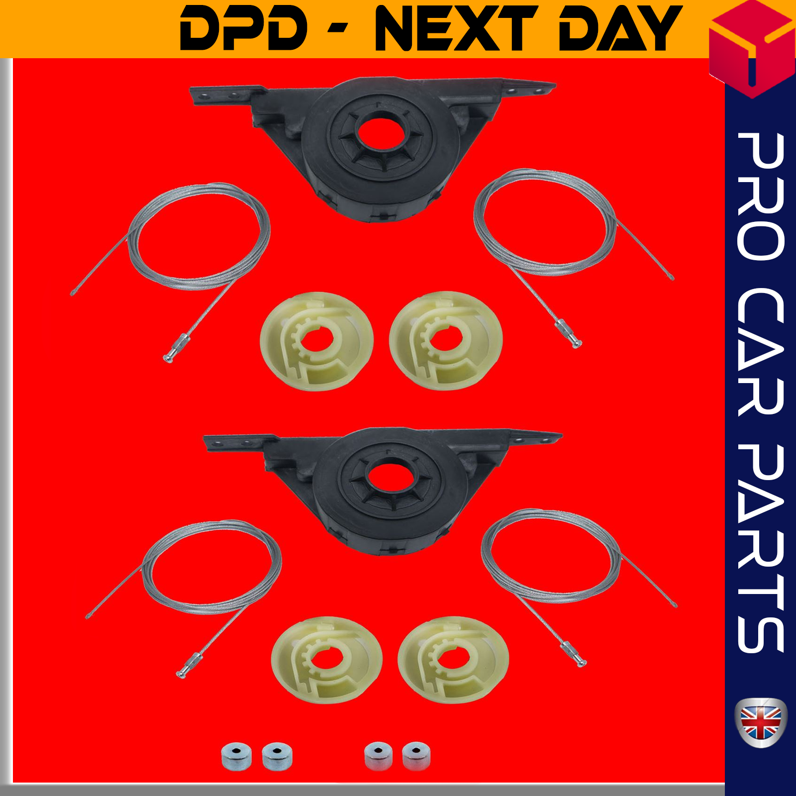 Fits Volkswagen Transporter T5 Sliding Door Lock Repair Kit Left & Right Side