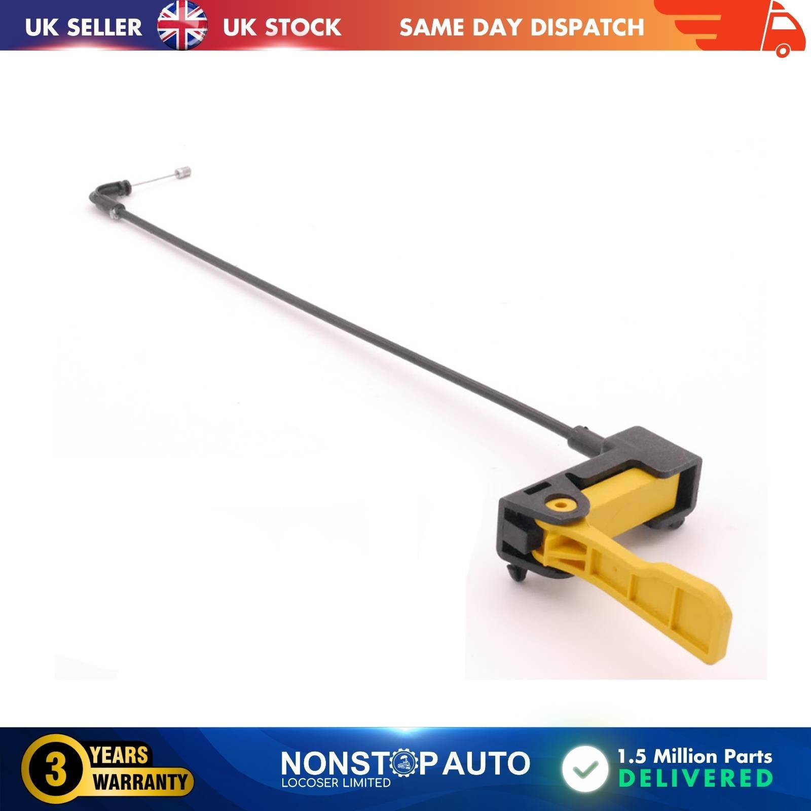 BONNET LOCK RELEASE LATCH  FOR RENAULT CLIO V CAPTUR II  2019 on 656225936R