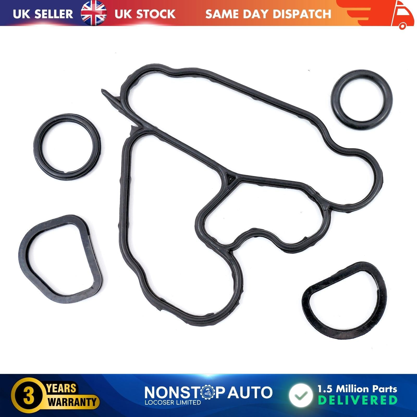 OIL FILTER HOUSING SEAL GASKET KIT FOR HYUNDAI ACCENT GETZ i20 KIA CERATO PRIDE RIO 26311-2A001