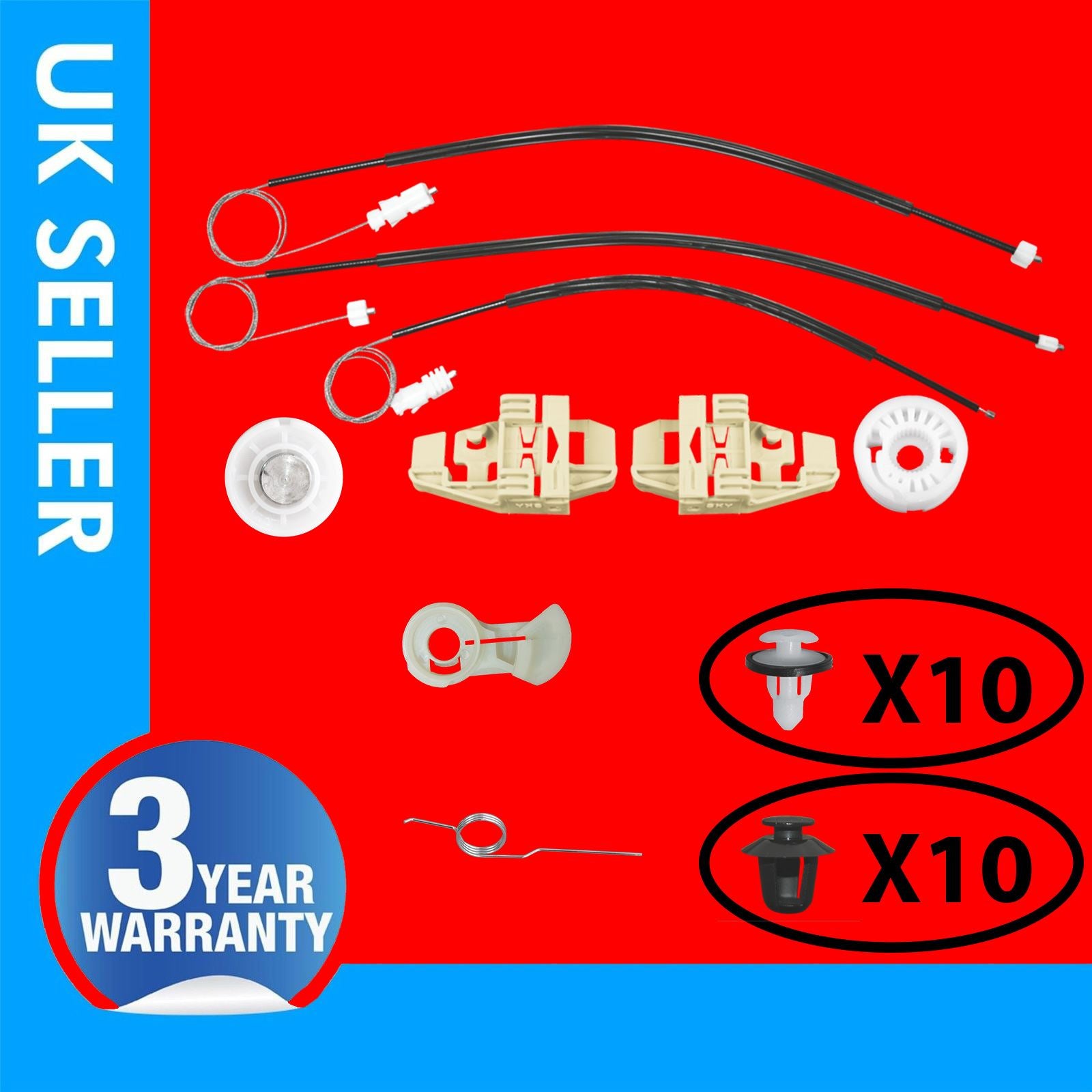FITS CITROEN XSARA PICASSO WINDOW REGULATOR REPAIR KIT