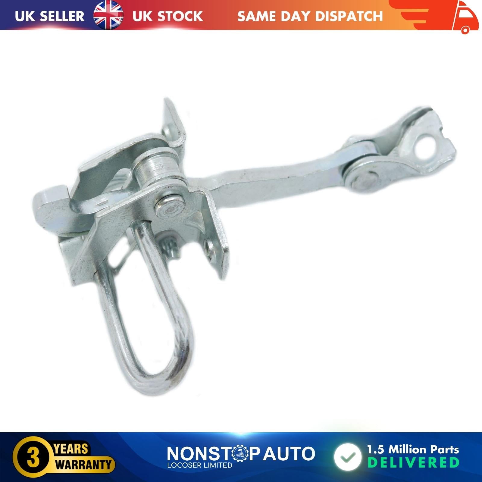 Front Door Hinge Stop Check Strap Limitery Right or Left Side Fits FIAT Panda II 51779914