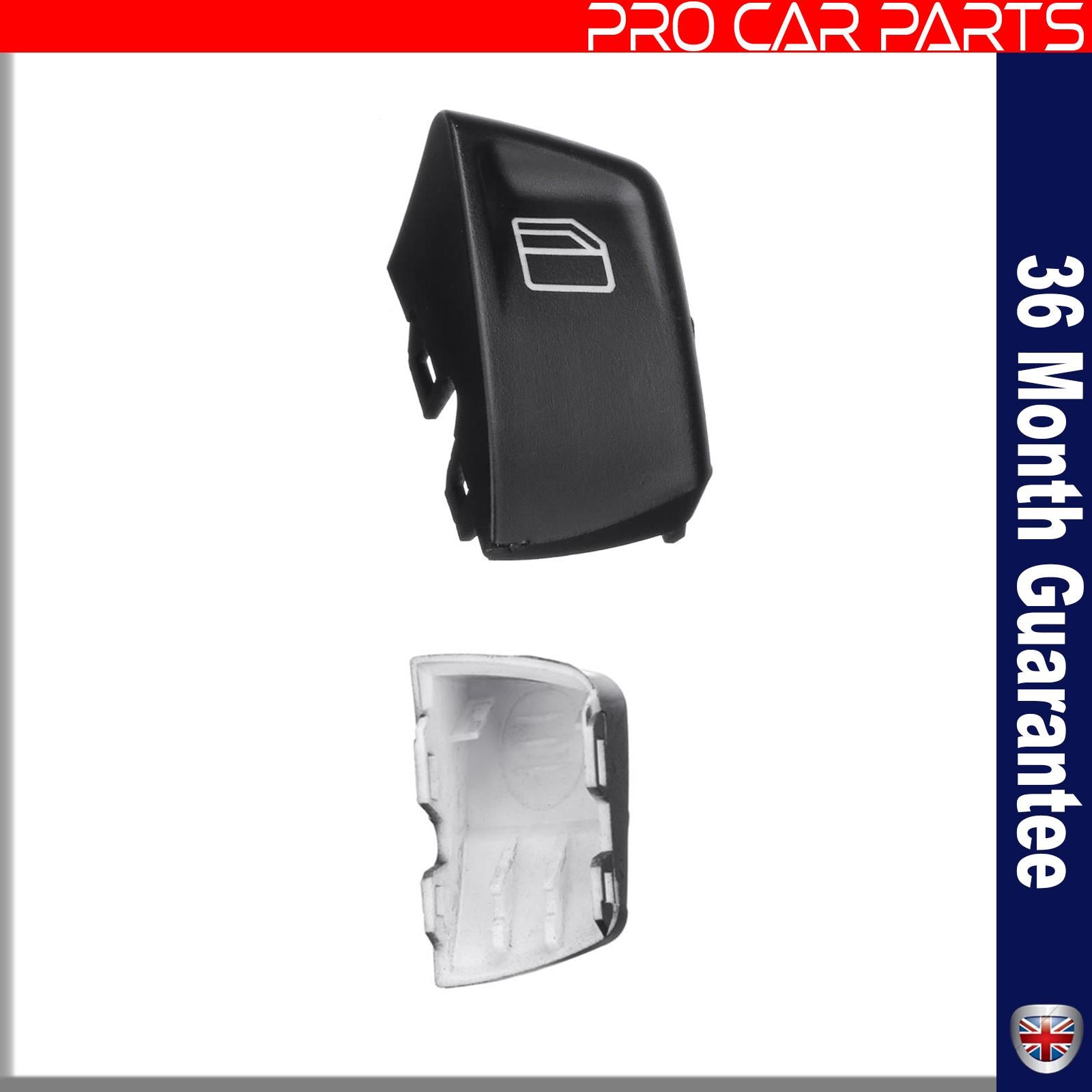 Window Regulator Control Switch Button Cover Right Side Fits Mercedes Vito -W639 Sprinter Mk2-W906 Series 807624374022