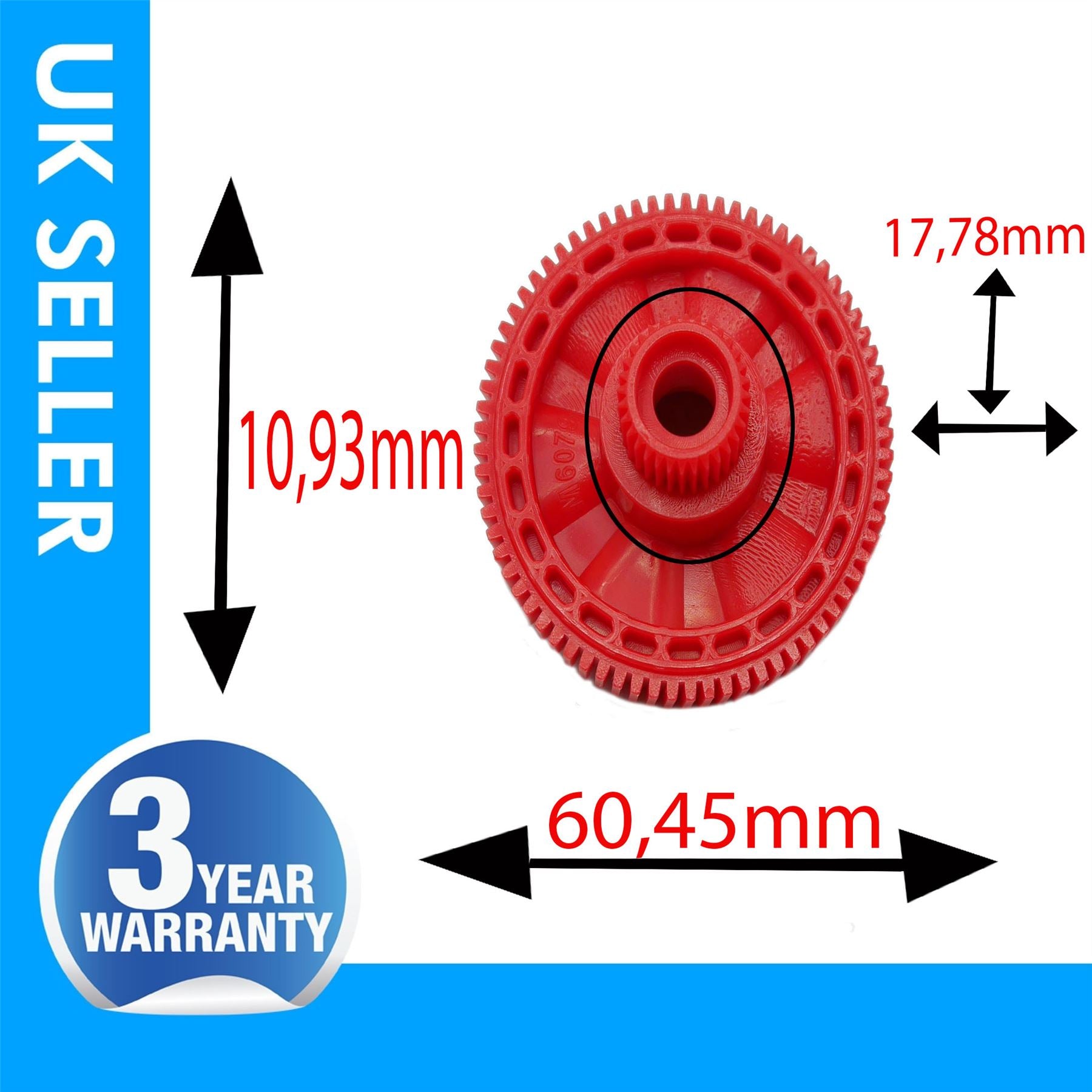 Window Regulator Gear Repair Kit Fits Hyundai Elentra Sonata