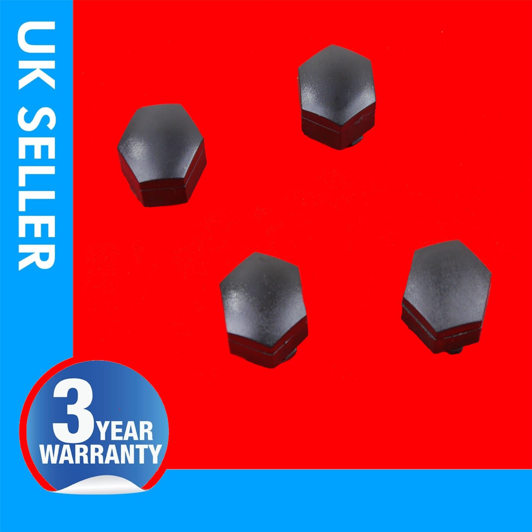 4 X wheel Nut Bolt Cover Cap For Vauxhall Vectra B Silver Grey 10068811 90498096