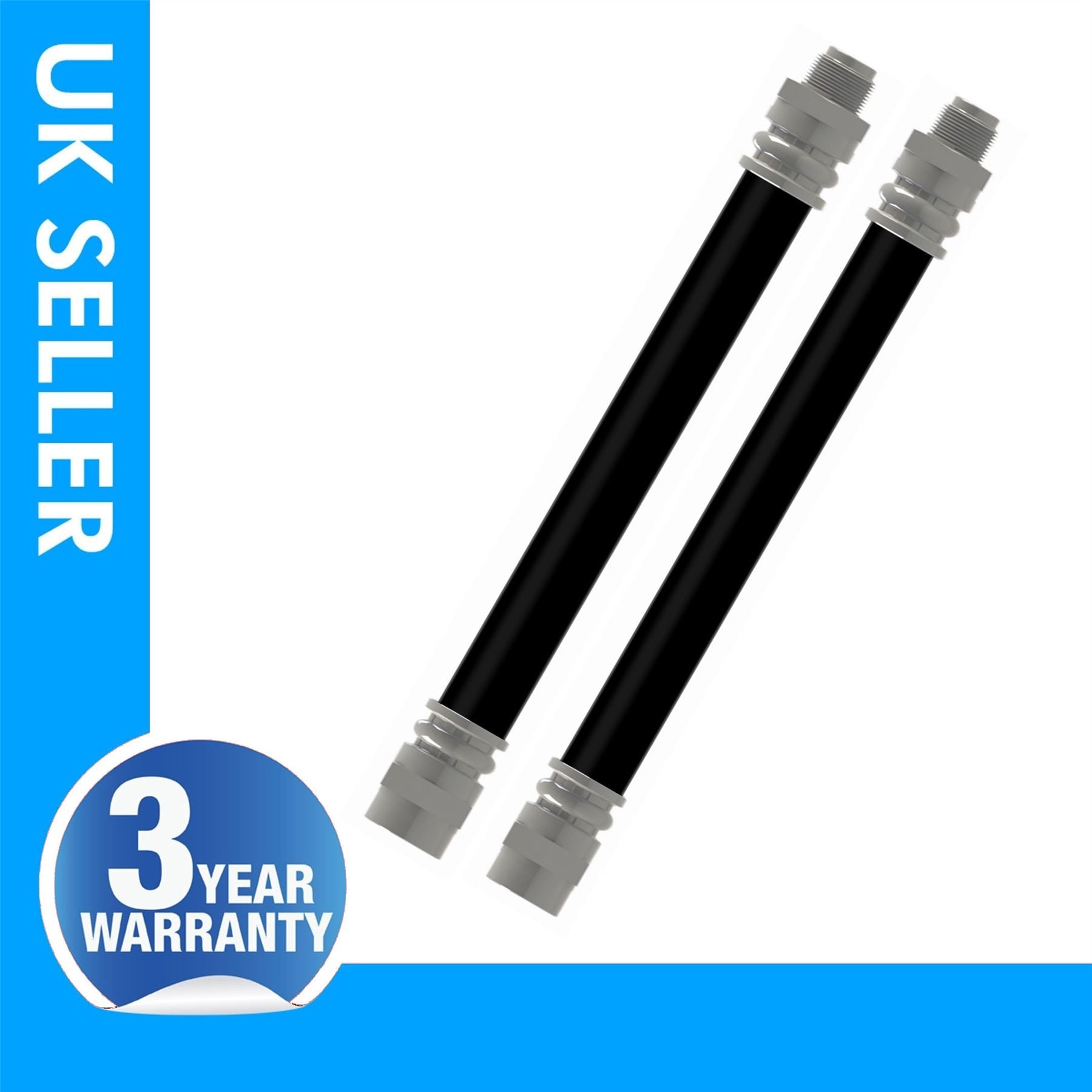 2X Rear Brake Hose Pipe For ALFA ROMEO 33 542897