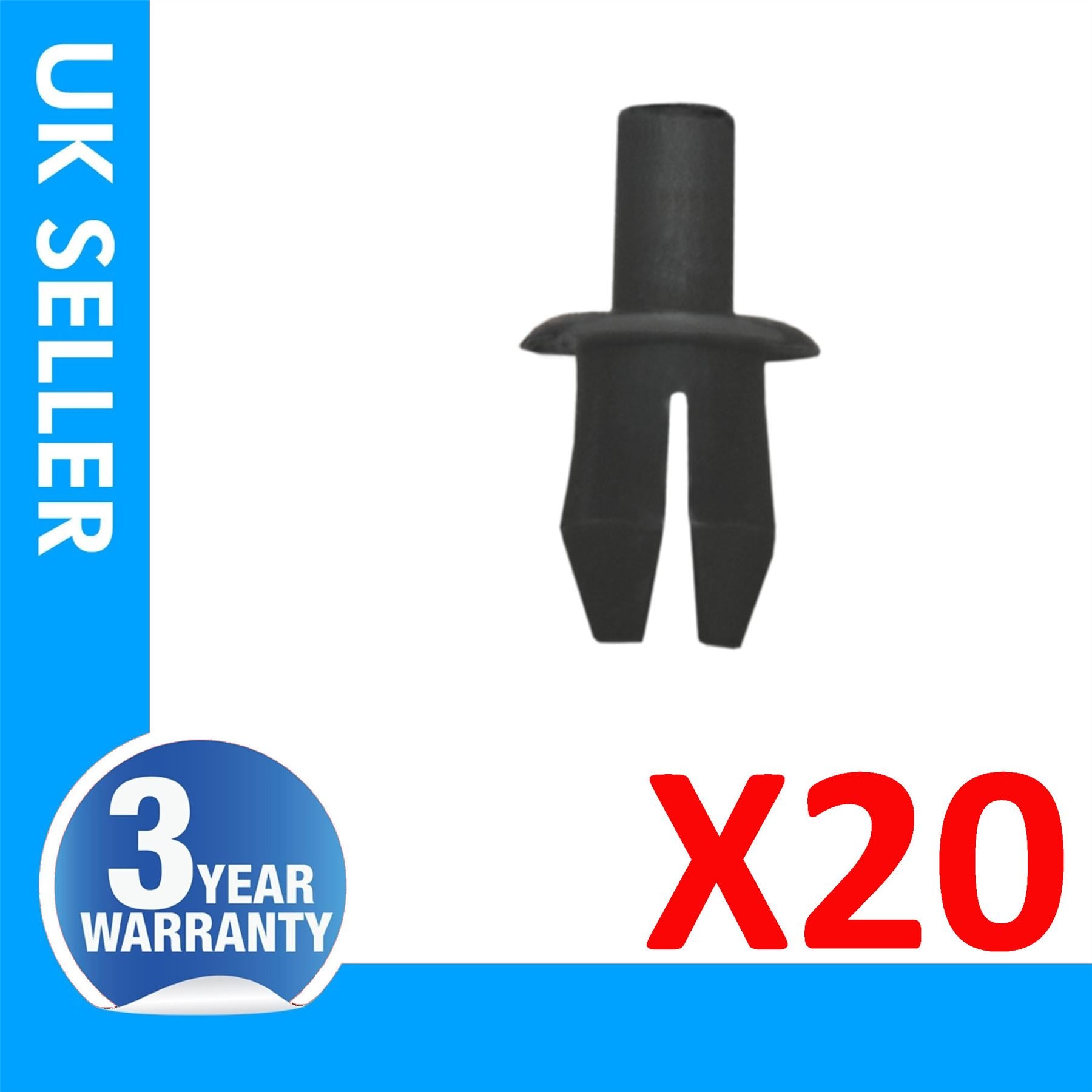 20X For Volvo 850 Wheel Arch Cover Panel Splash Guard  Clips 91334177