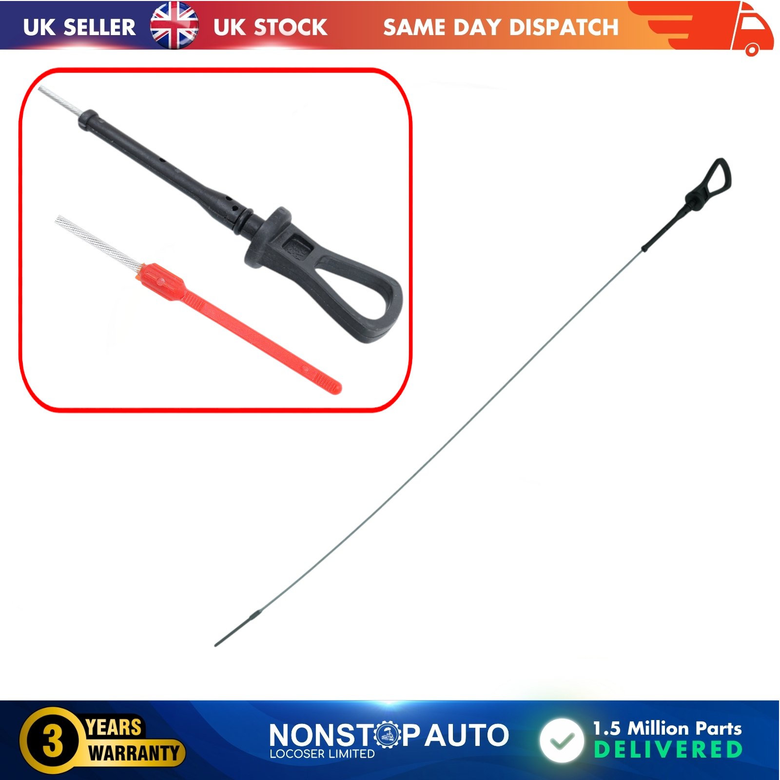 ENGINE OIL DIPSTICK FIT FOR BMW 1 F20 1 F21 3 F30, F80 3 Touring (F31) 11437600470
