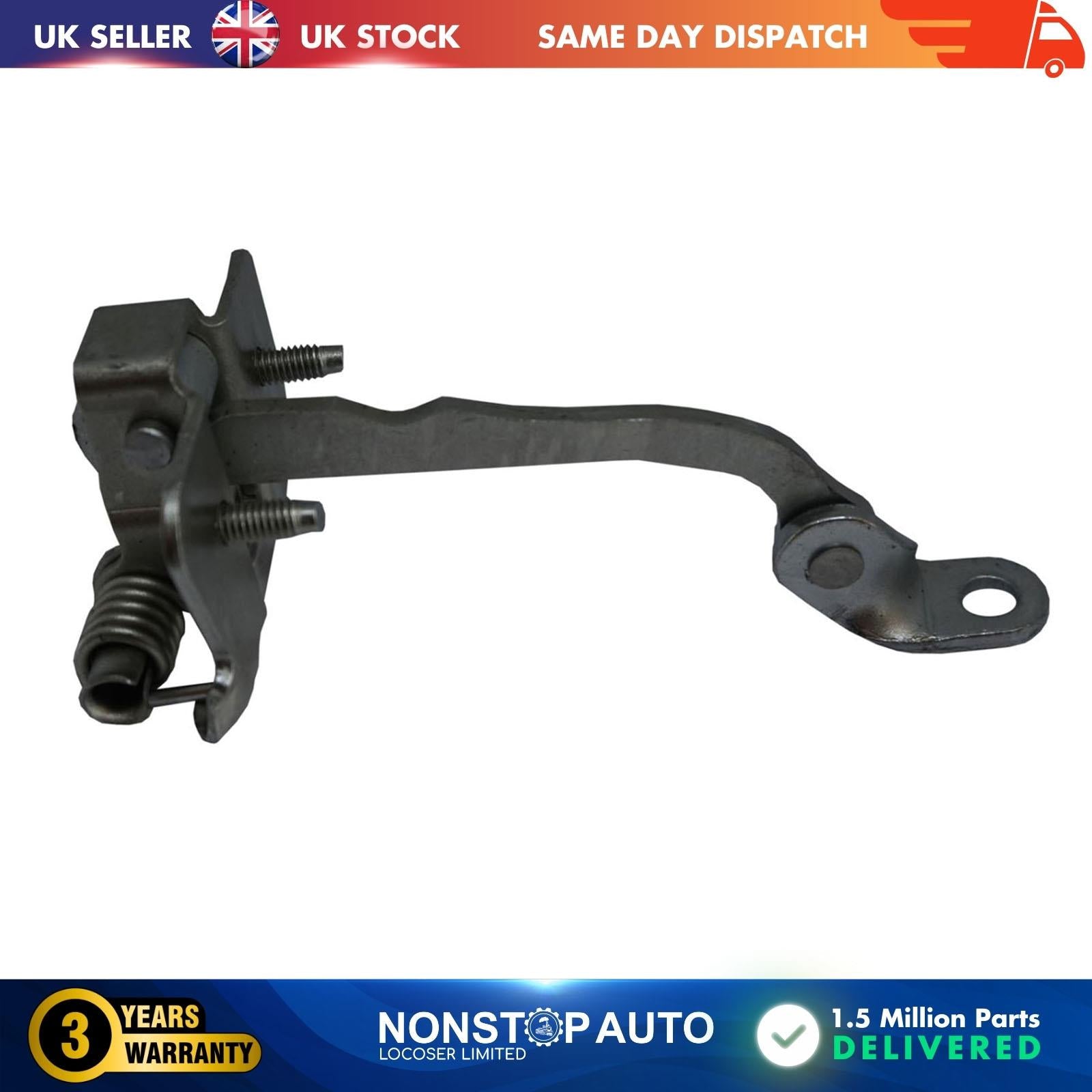 Rear Door Hinge Stop Check Strap Limitery Right or Left Side Fits PEUGEOT 206  9181C9