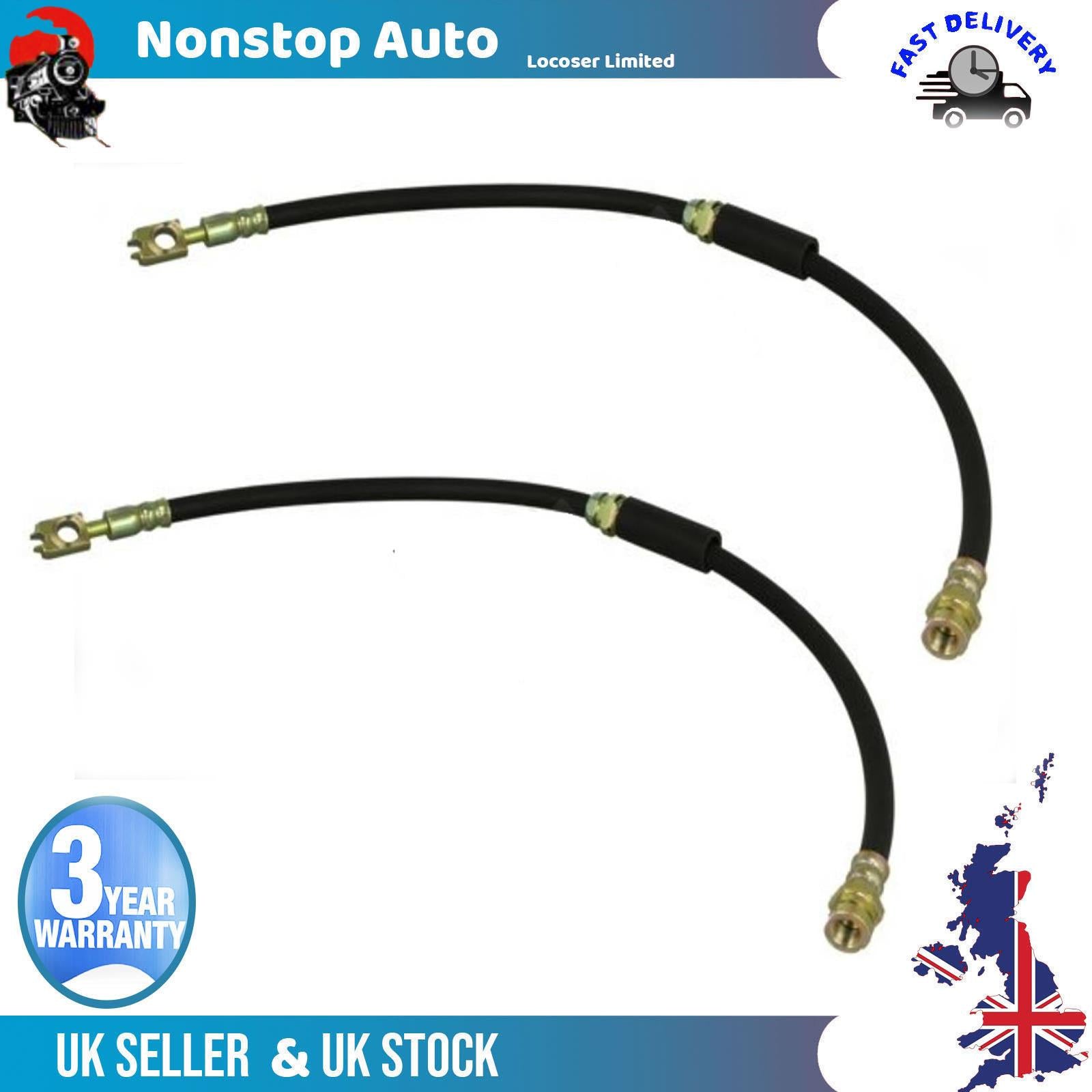 2X REAR BRAKE HOSE For VW  Scirocco III AUDI A3 Sportsback A3  1Q0611701D