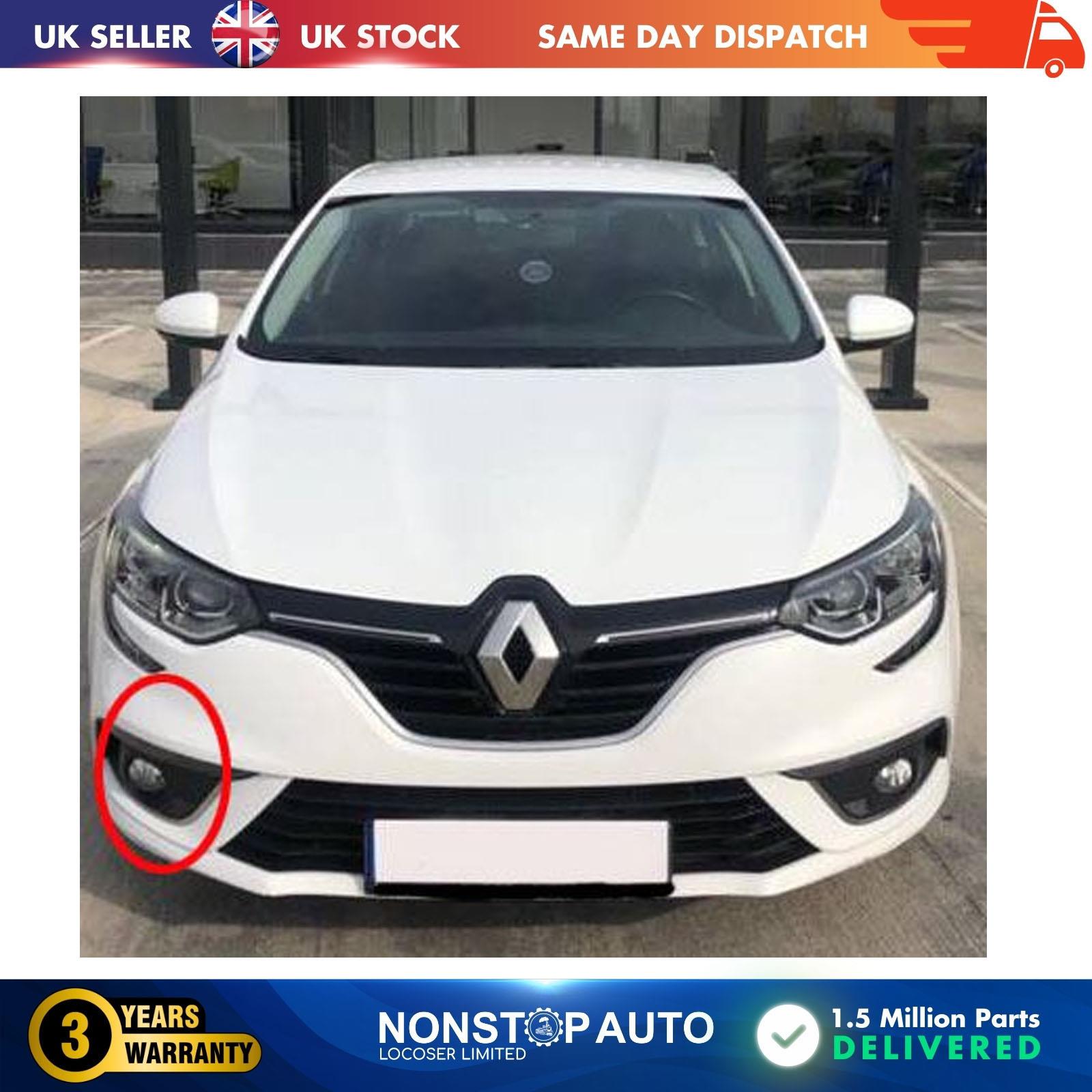 Fog Light Frame Grill Right Side Fits Renault Megane Mk4 Sedan  261522924R