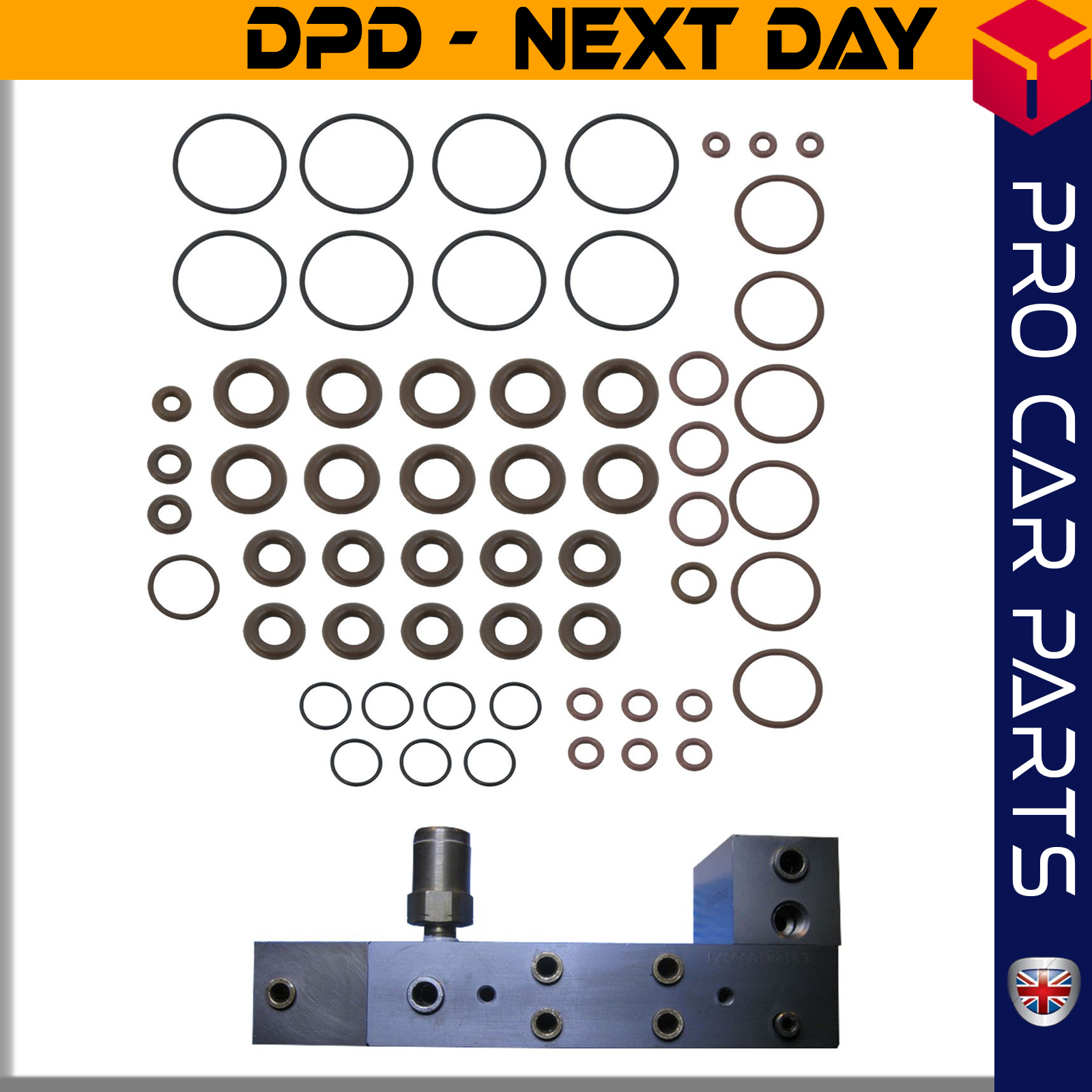 EAS Air Suspension Compressor Valve Block O Ring Repair Kit Fits RANGE ROVER P38 E311660030