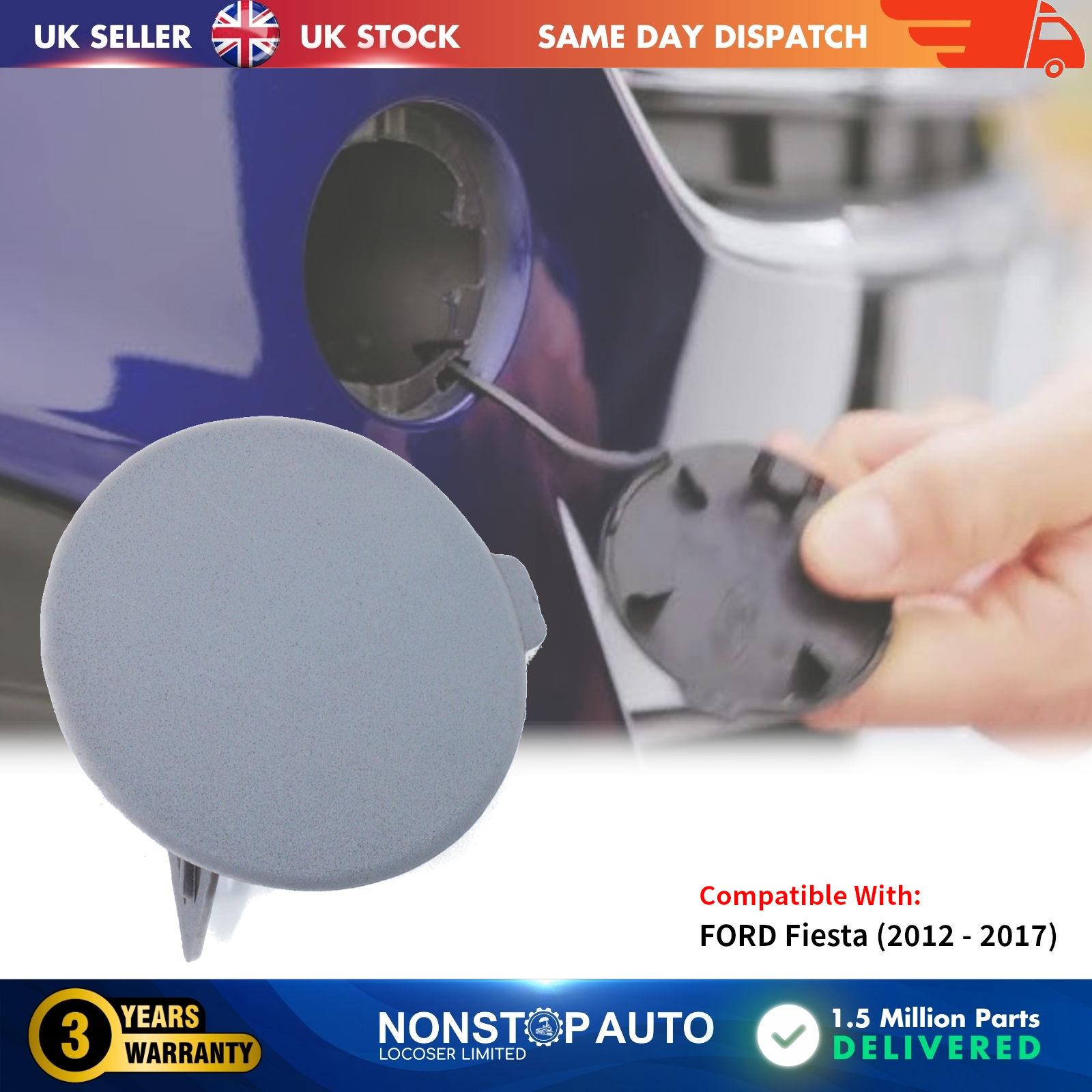 Tow Eye Cover Cap For FORD Fiesta VI C1BB17A989AA
