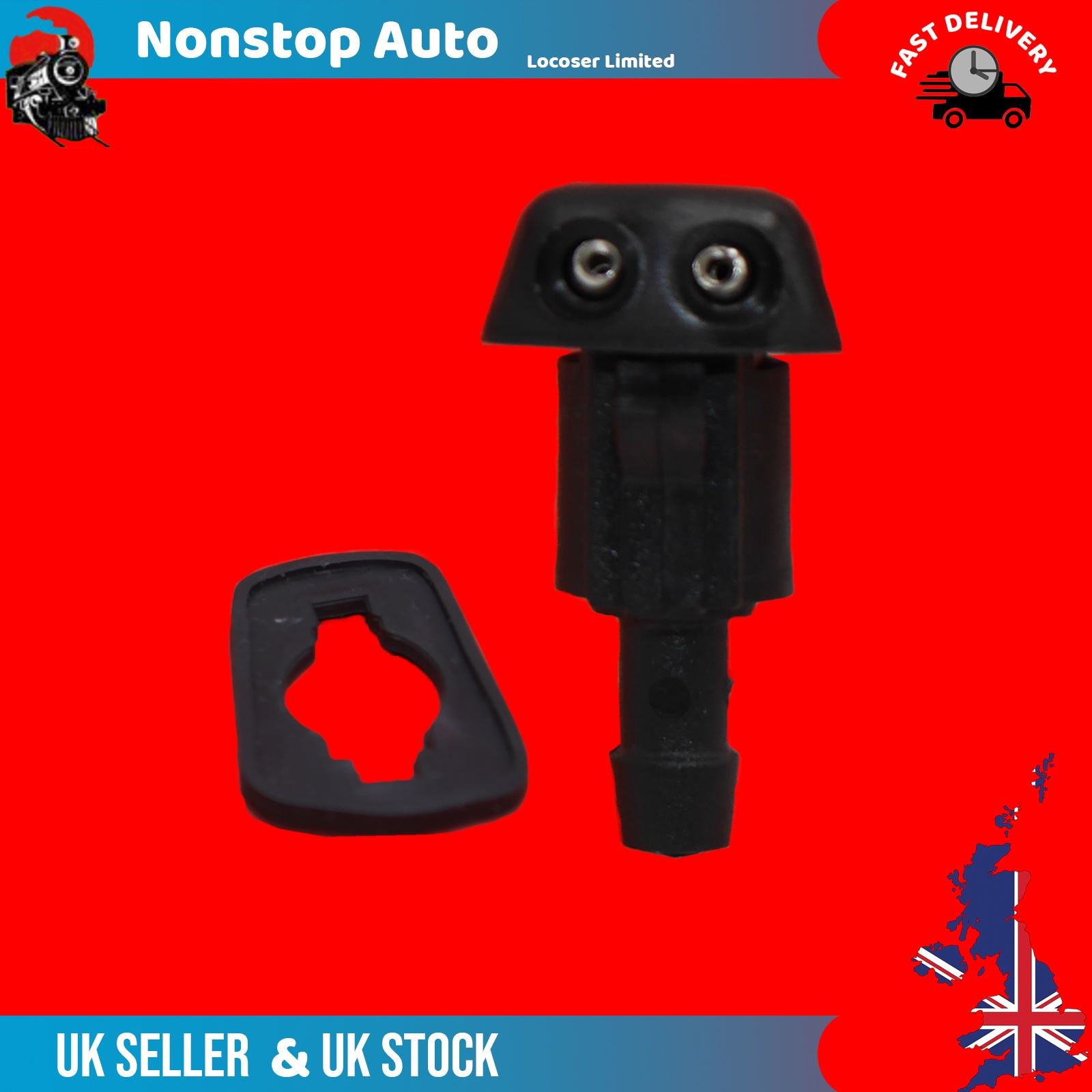 Windscreen Washer Nozzle Jet Spray Fits Toyota Coralla 853810291