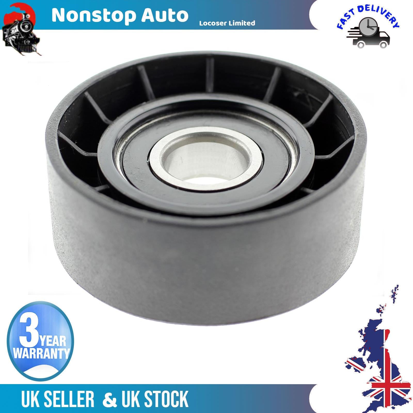 STILO MULTI Fan Belt Tensioner Pulley - V - Ribbed Belt Idler FOR FIAT  BRAVO
