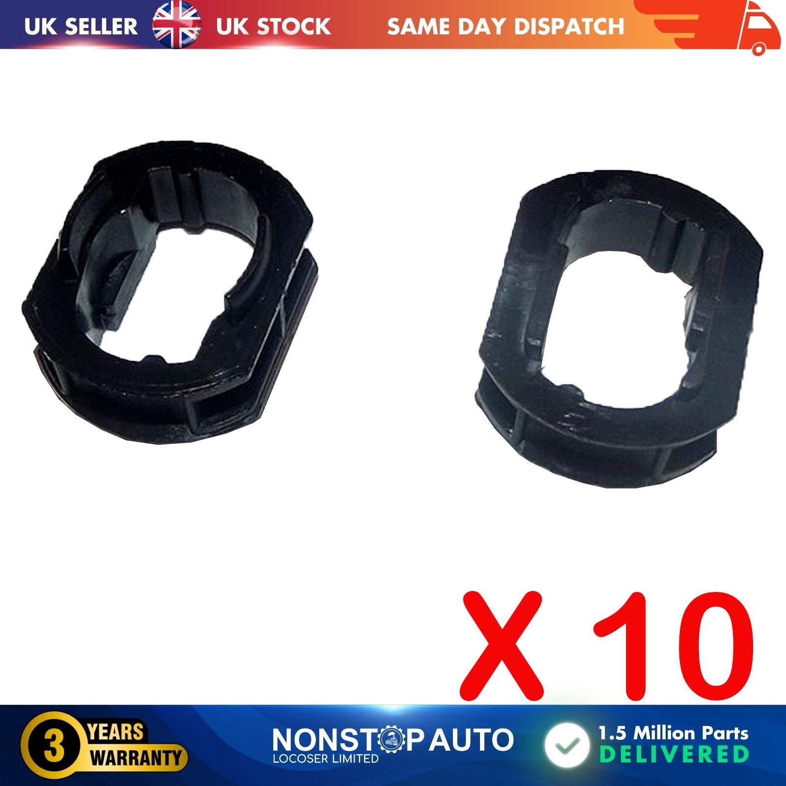 For MERCEDES Body Side Skirt Sill Trim Moulding Fastener Clips X10