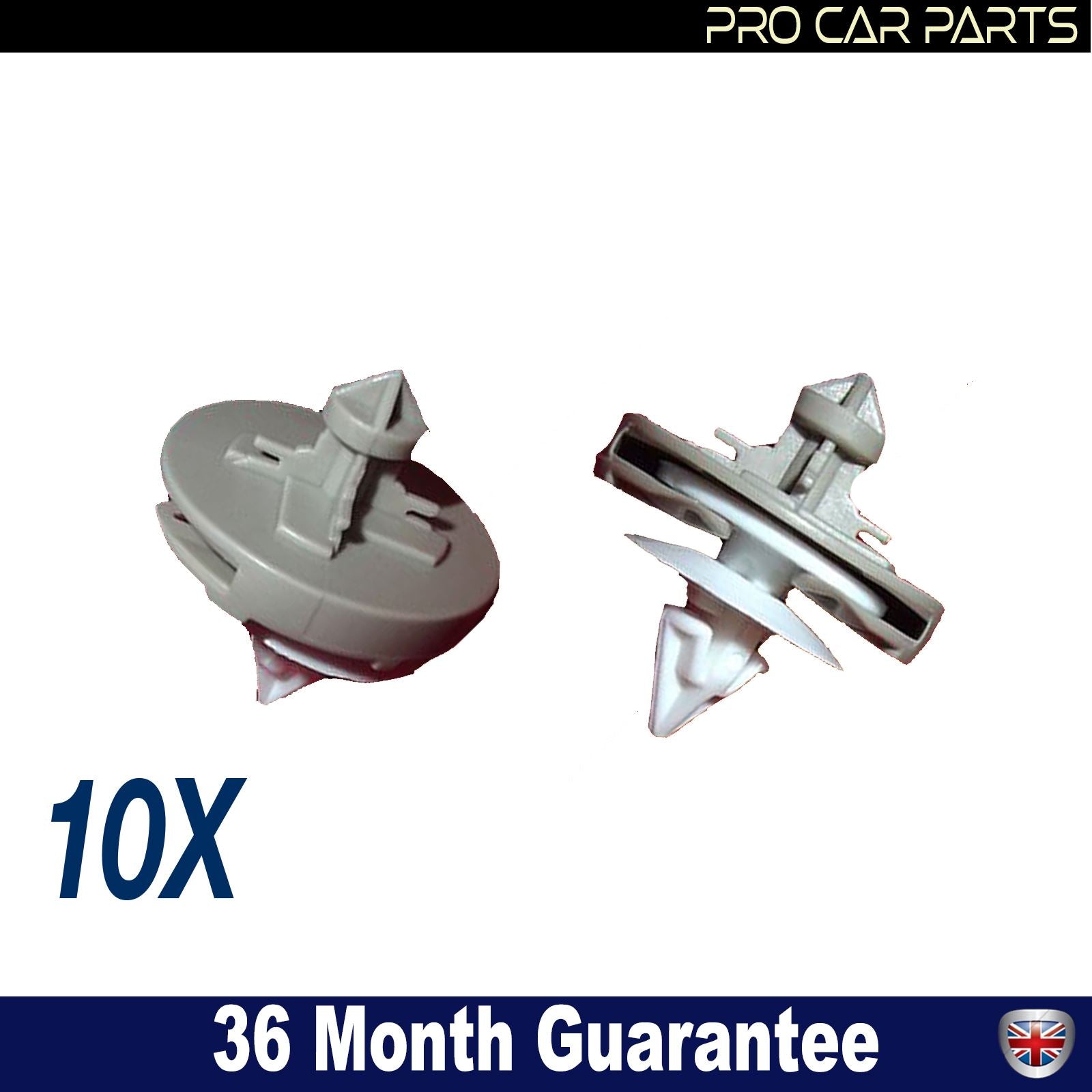 10X DOOR INTERIOR TRIM PANEL RETAINER CLIPS FOR VW GOLF MK3 POLO VENTO