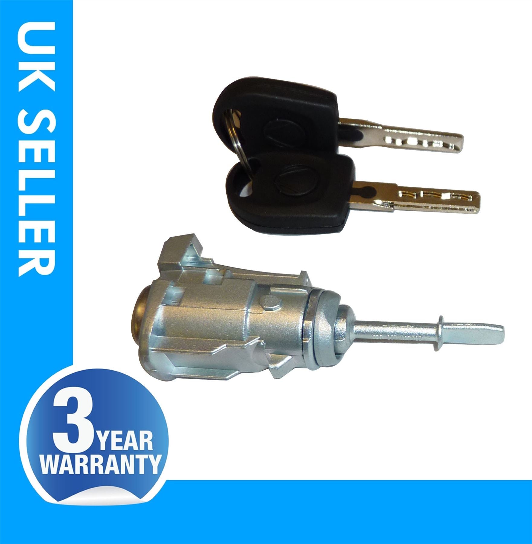 VW Passat Lupo Seat Arosa door lock with key front left 3BO 837 167 / 168