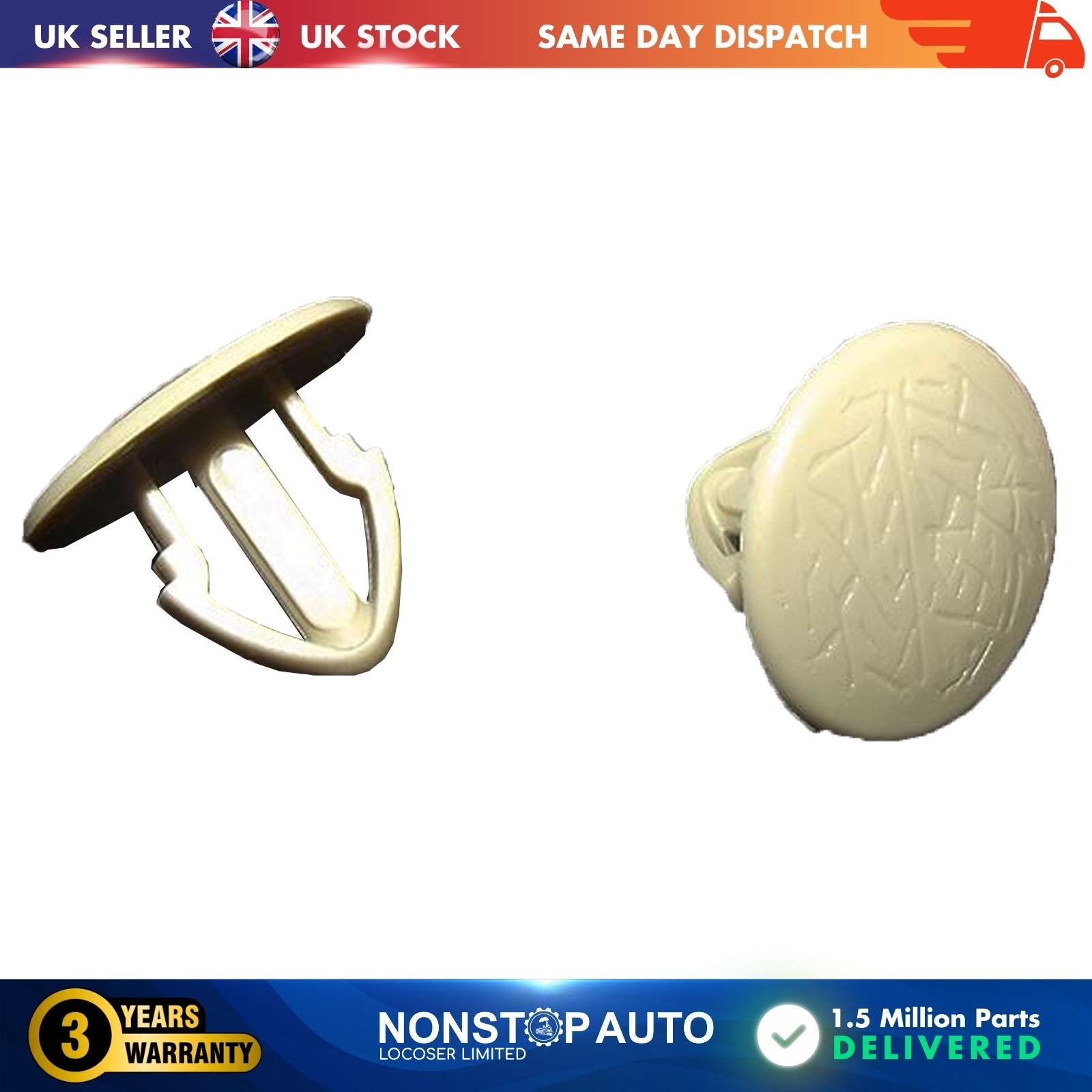 10X Plastic Body Trim Panel Clips For RENAULT Master II 7703077457