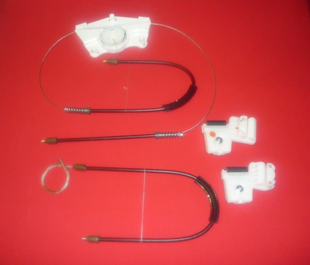 Fits VW Golf MK4 Bora Window Regulator Repair Kit Cables Clips Front Right Side 1J4837462F