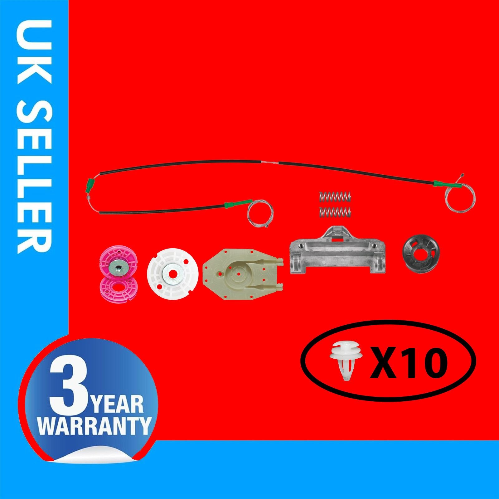 BMW E39 WINDOW REGULATOR REPAIR KIT REAR LEFT RIGHT