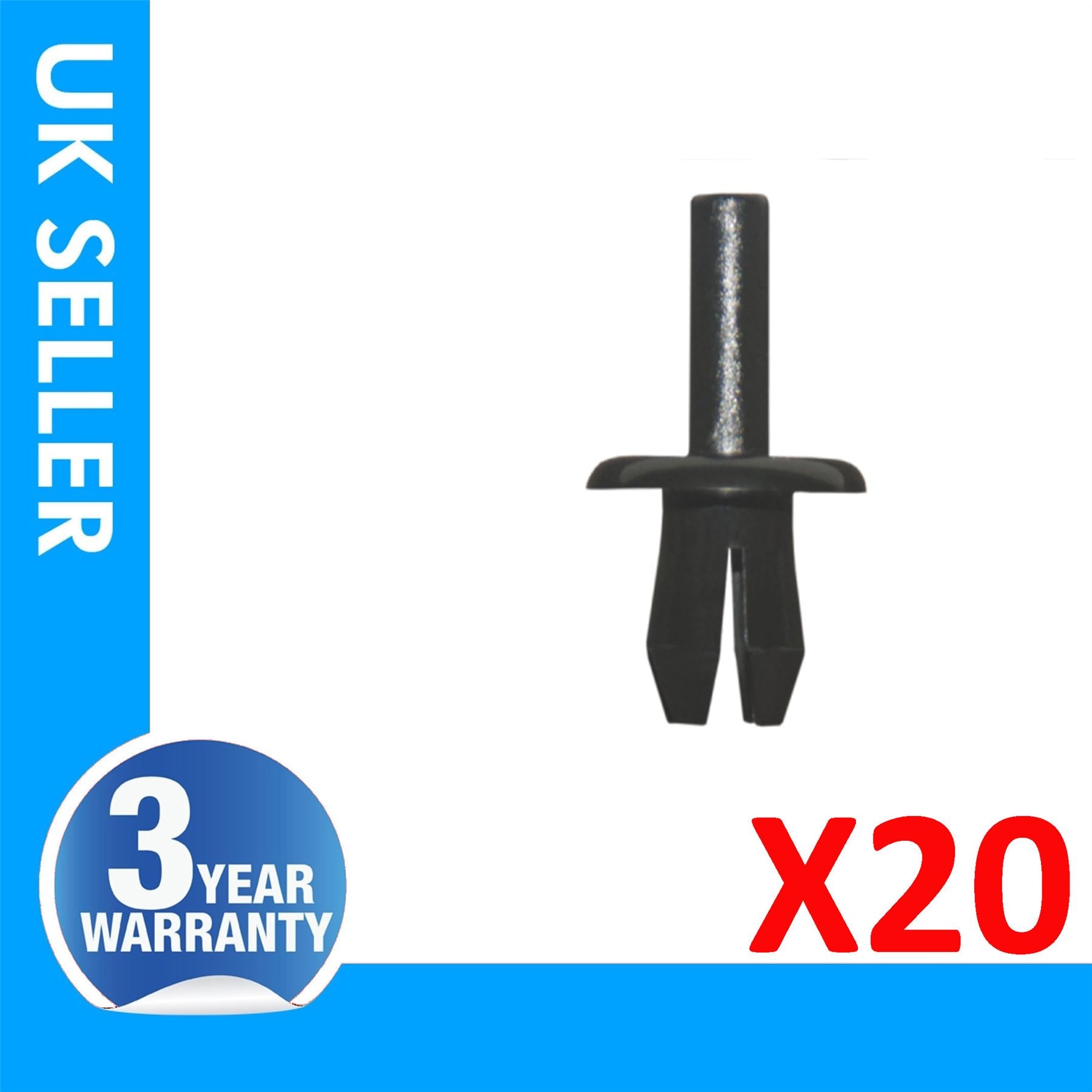 20X For Fiat  Alfa Romeo  Lancia Wheel Arch Splash Panel Moulding Clips 5962559