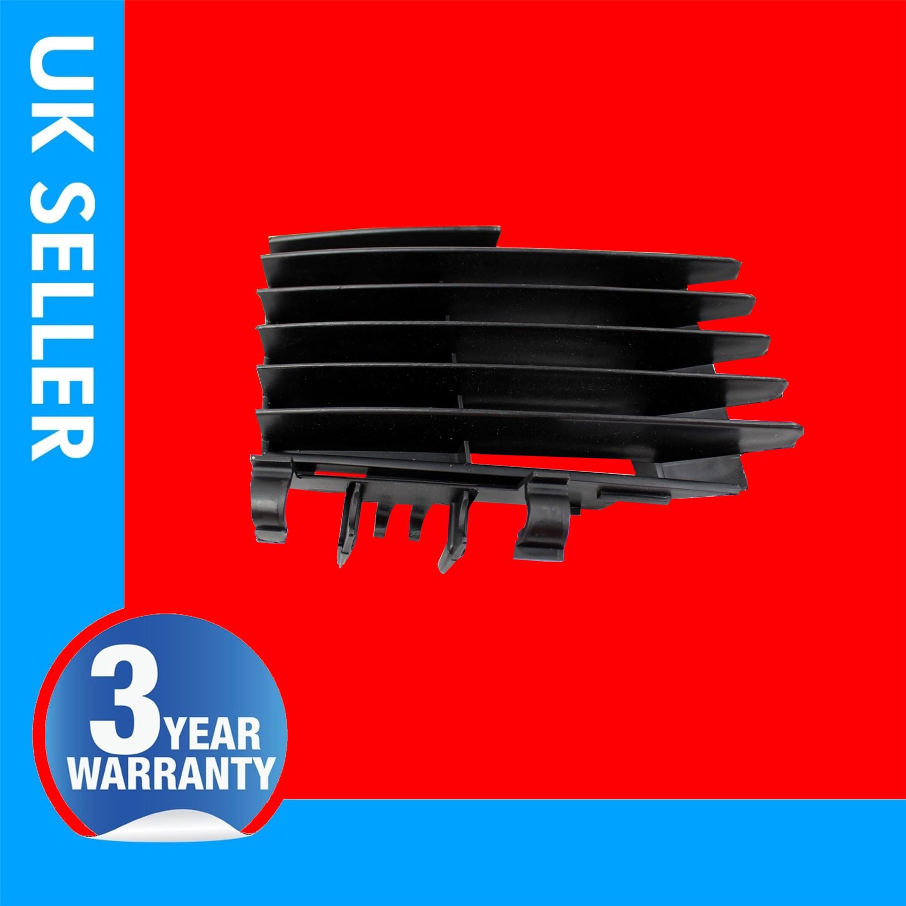 Front Bumper Fog Light Grill Panel Strip R MFOR Vauxhall Opel Vectra C1400264