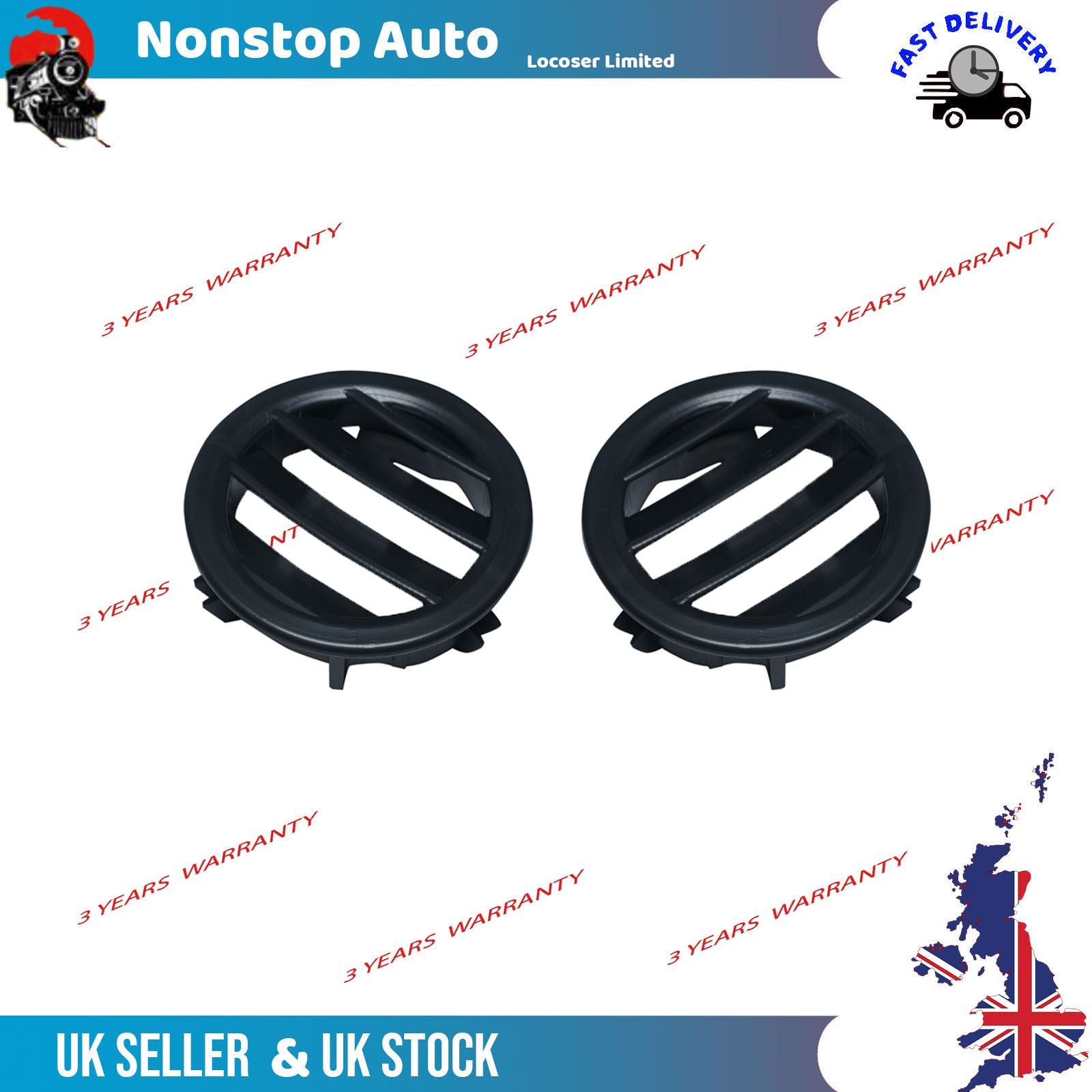 Air Conditoner Side Ventilation Grill Cover Right Fits Mercedes C Class W204