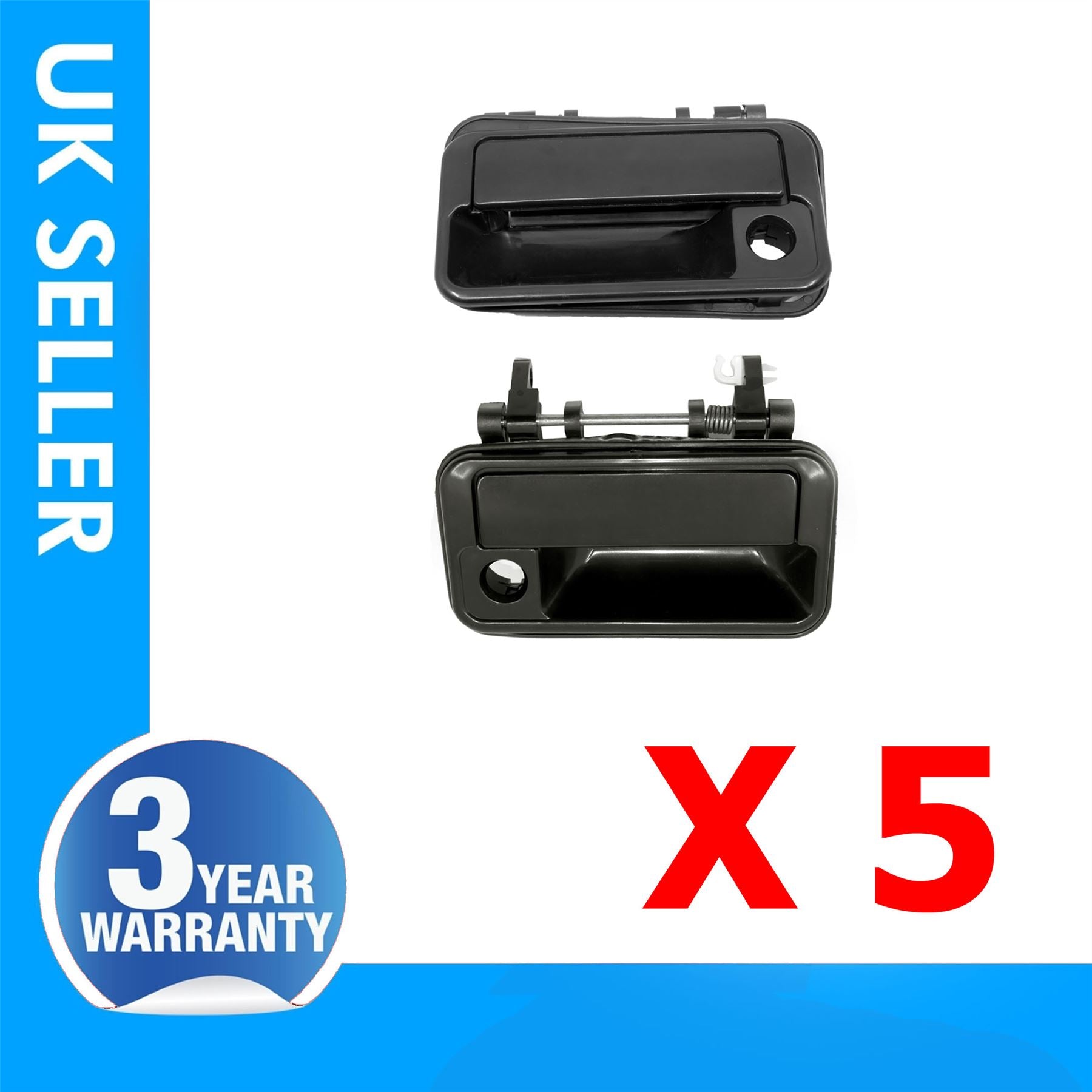 10 X Front Door Handle Outer Fits Subaru Justy Hatchback 8281060B02 , 8281060B00