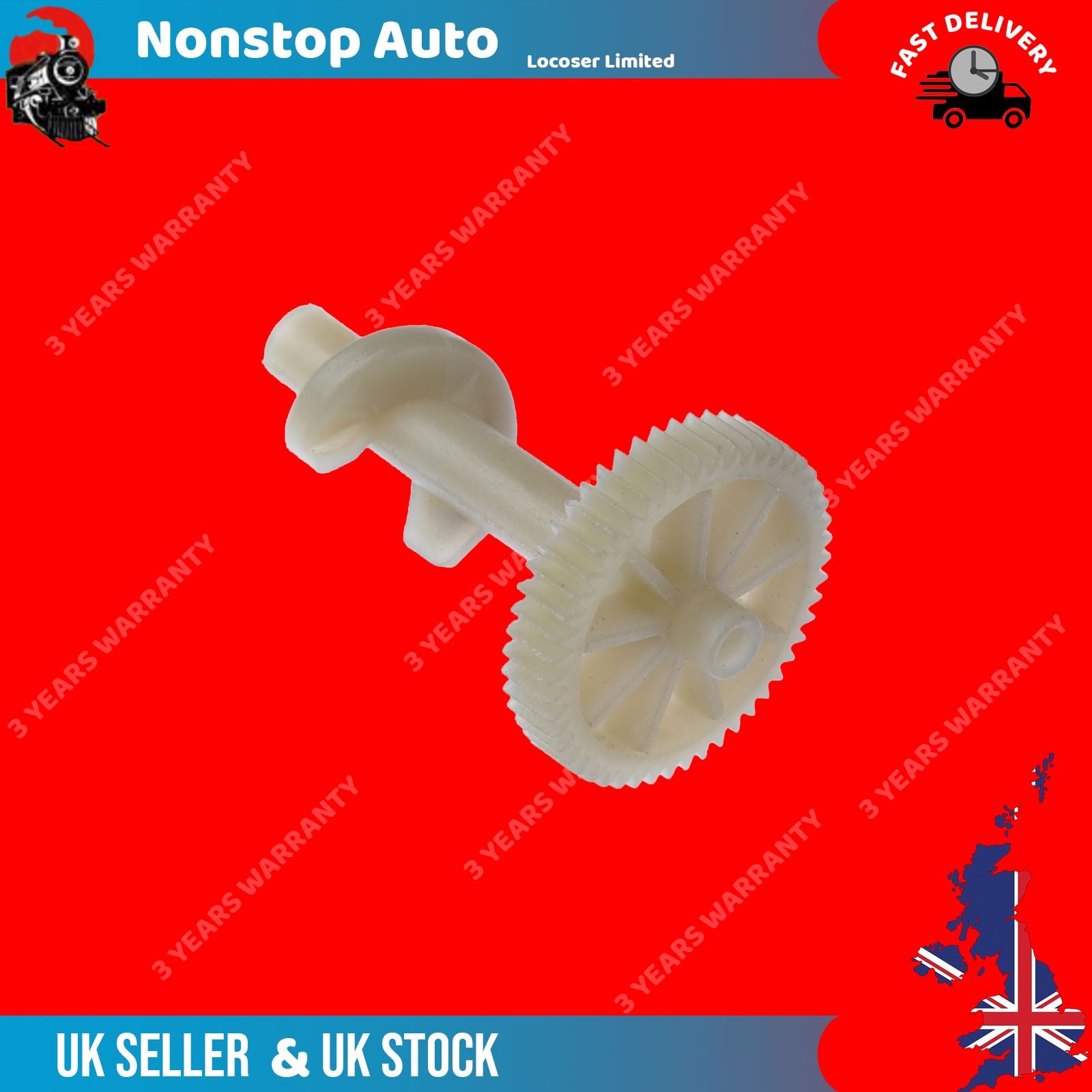 Boot Tailgate Lock Motor Repair Gear Fits Ford Mondeo Mk4 C- Max Focus Mk2 Kuga Galaxy S-Max Focus Mk3 Land Rover Freelander Mk2 Range Rover Evoque Volvo V50 S40 Mk2 3M51-R442A66,31335047