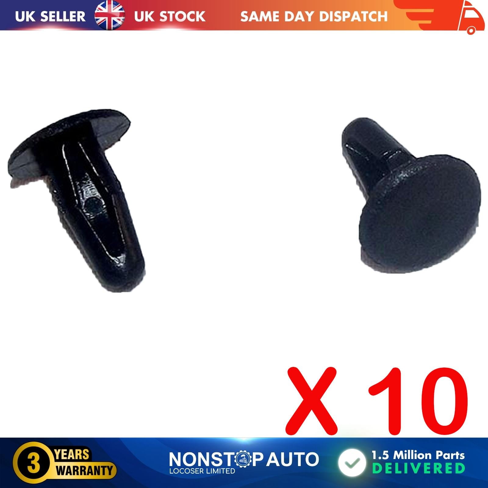 Interior Door Card Fender Trim Panel Fastener Clips Fits NISSAN X10