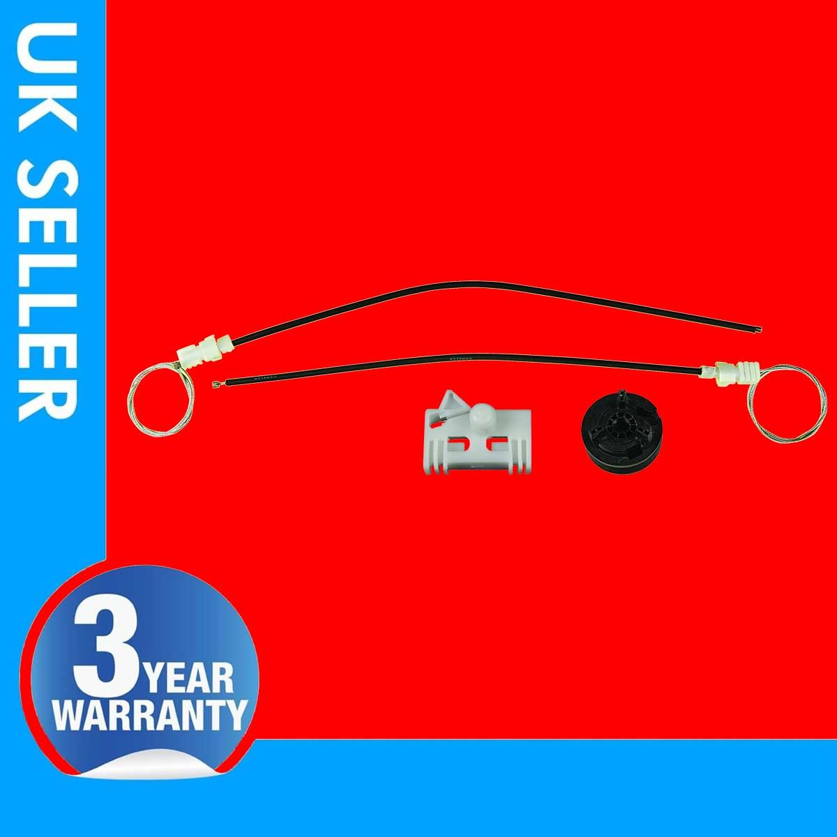 Fits RENAULT Scenic  Window Regulator Repair Kit Front Left Side 7700838592