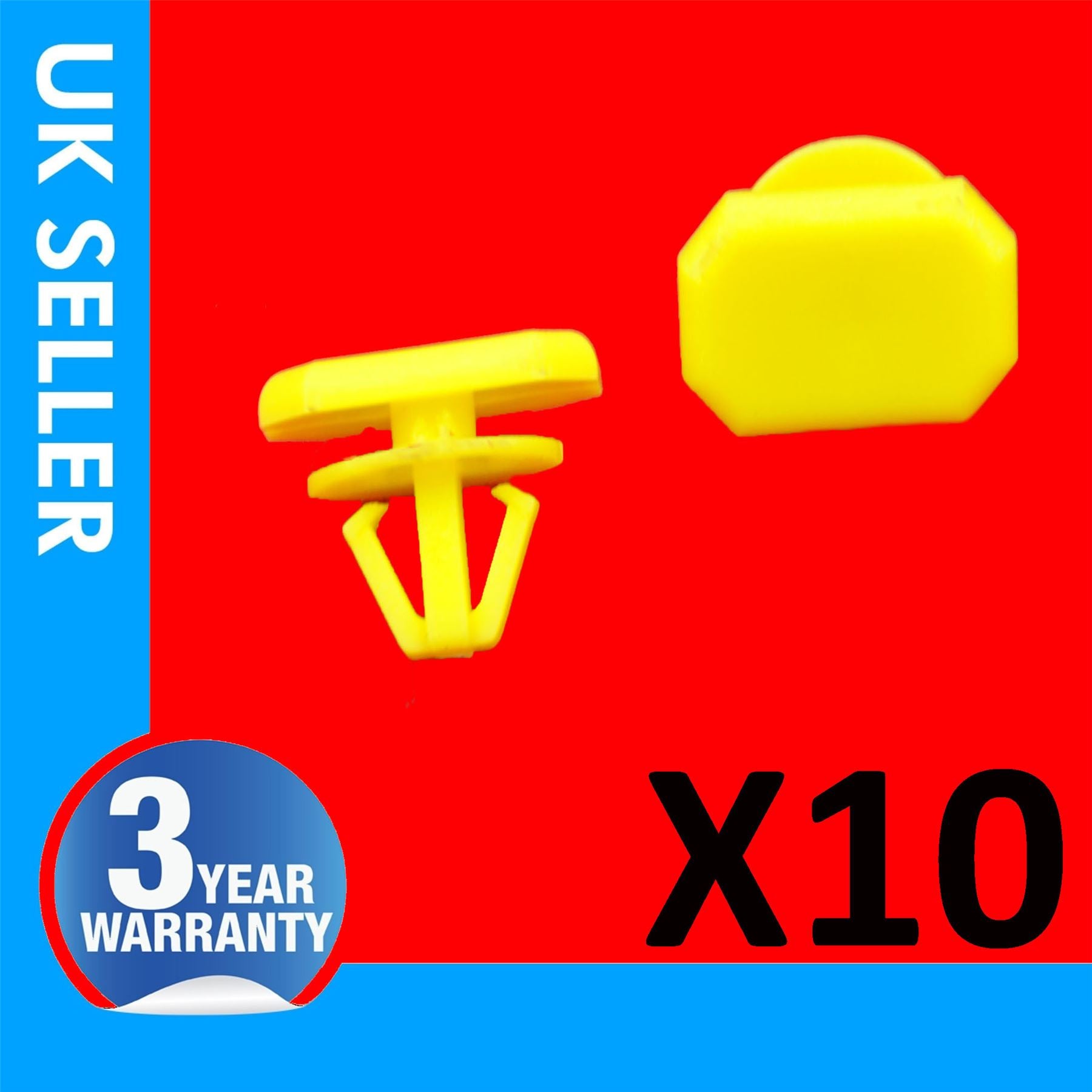 10X For Ford Connect Side Moulding Panel Trim Clips 2T14V353129