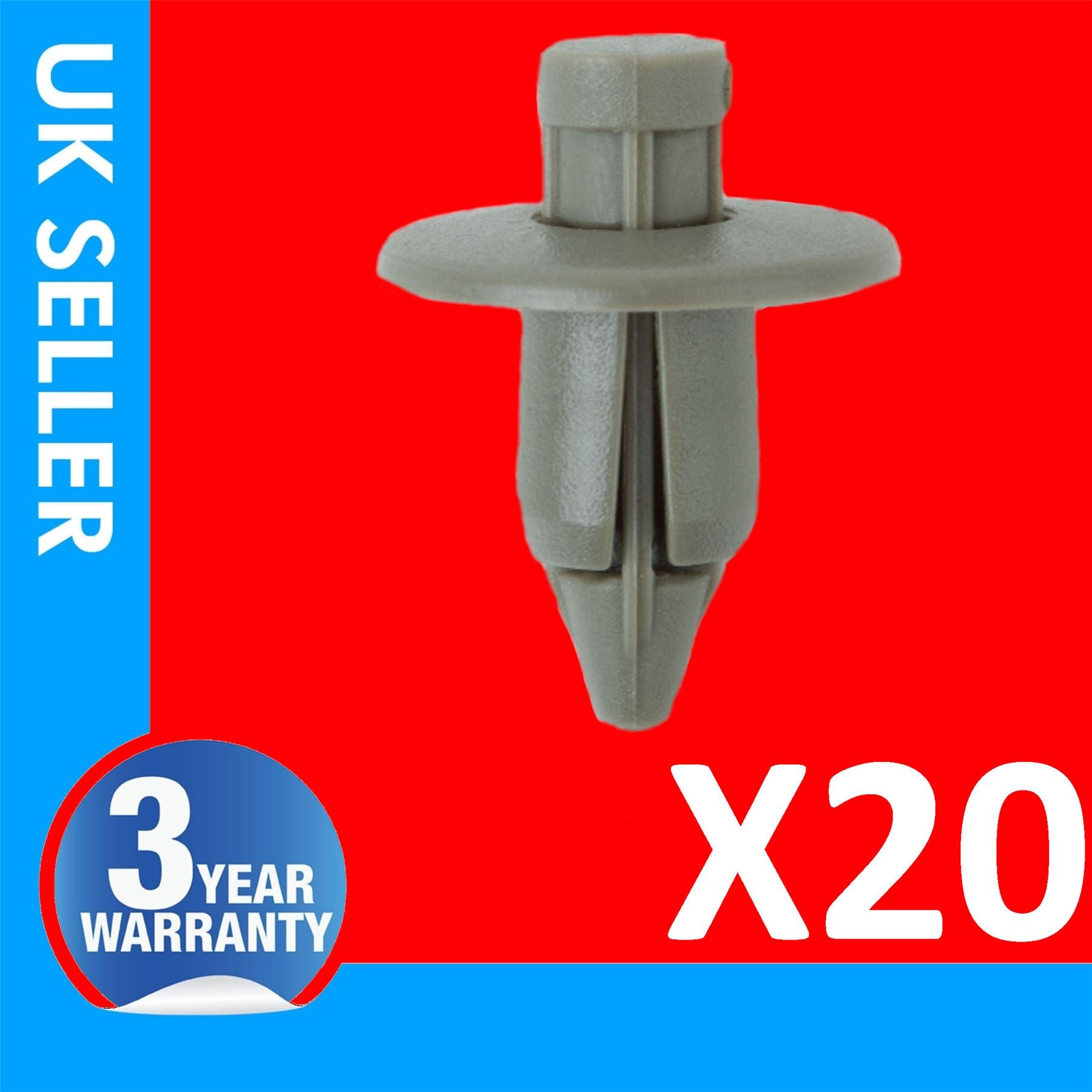 20X For Subaru Kia Side Moulding Panel Clips
