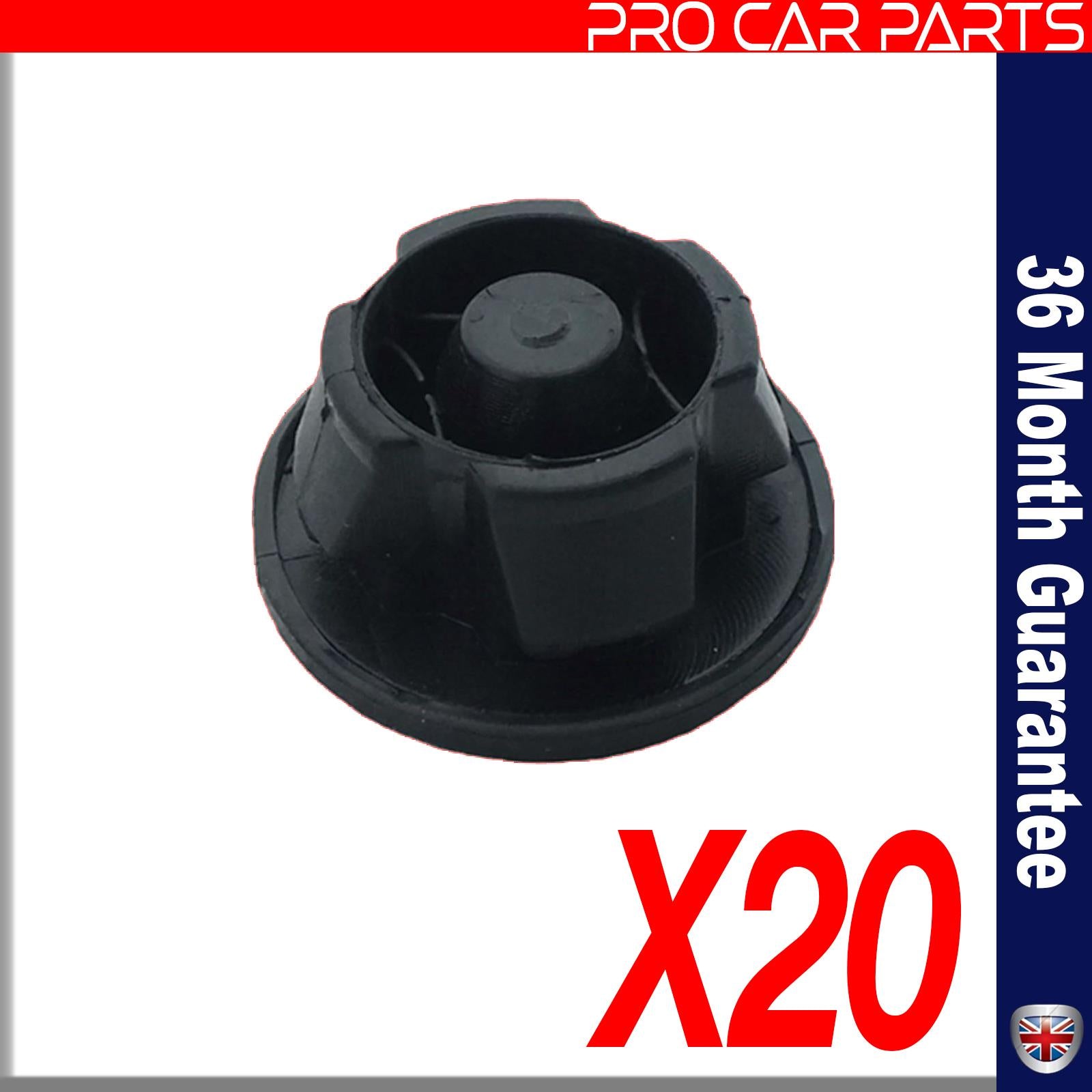 20 X ENGINE COVER GOMMETS BUNG ABSORBERS FITS MERCEDES-BENZ Vito Viano Sprinter C E M R S G GL Class CLS SLK A6420940785