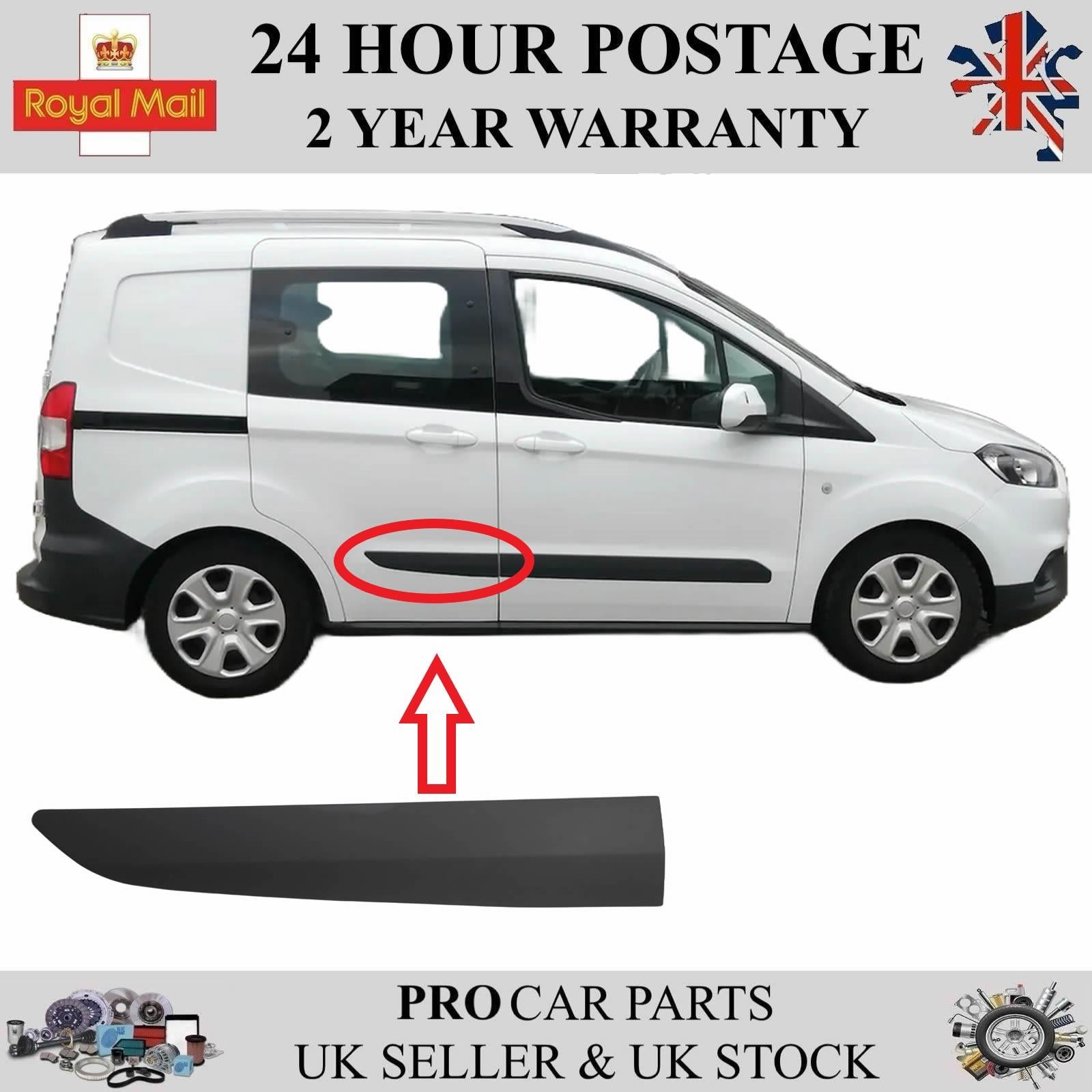 Side Moulding Strip Panel Rear Right For FORD Transit Courier 2014 2018 1854158