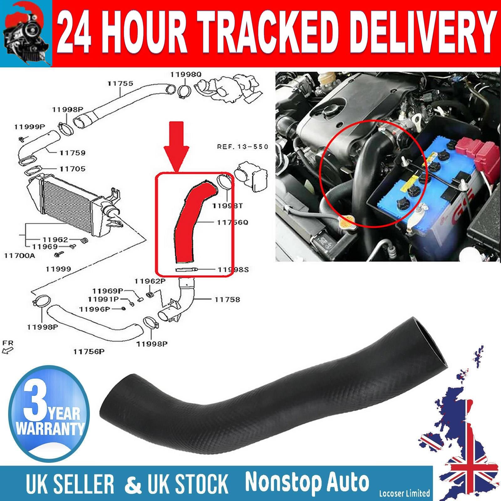 TURBO INTERCOOLER  HOSE PIPE FOR MITSUBISHI L200 2.5 TD  1505A088