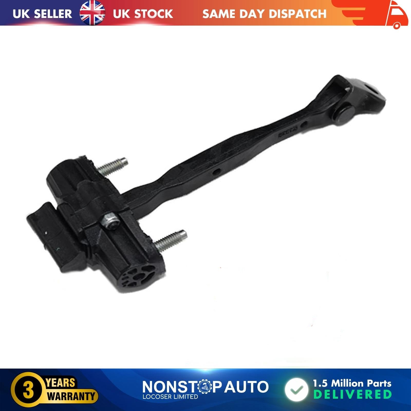 2X Rear Door Hinge Stop Check Strap Limitery Right VAUXHALL Crossland X