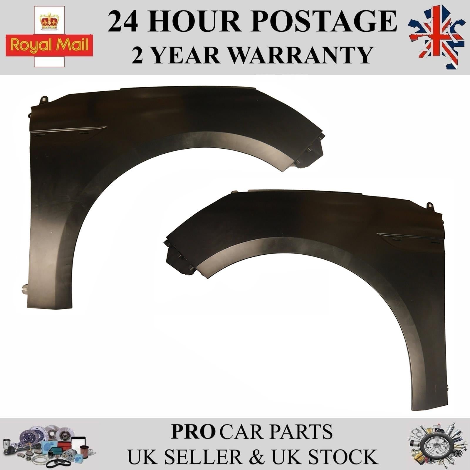 2X Wing Fender Front Left and Right For RENAULT Megane IV 2016 on 631015392R 631001203R