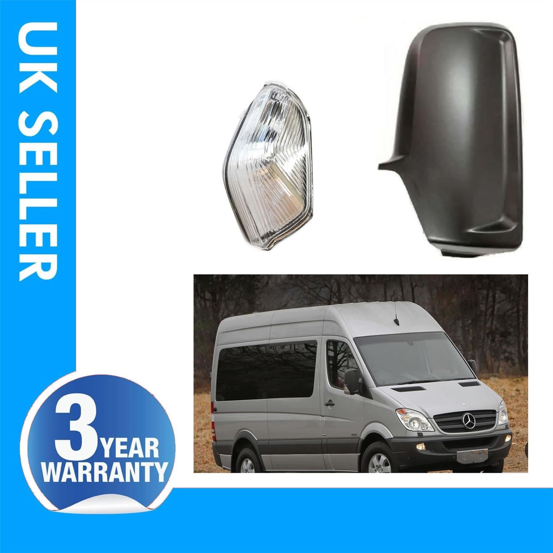 For Mercedes Sprinter Wing Mirror Repeater Lens Light & Cover LEFT