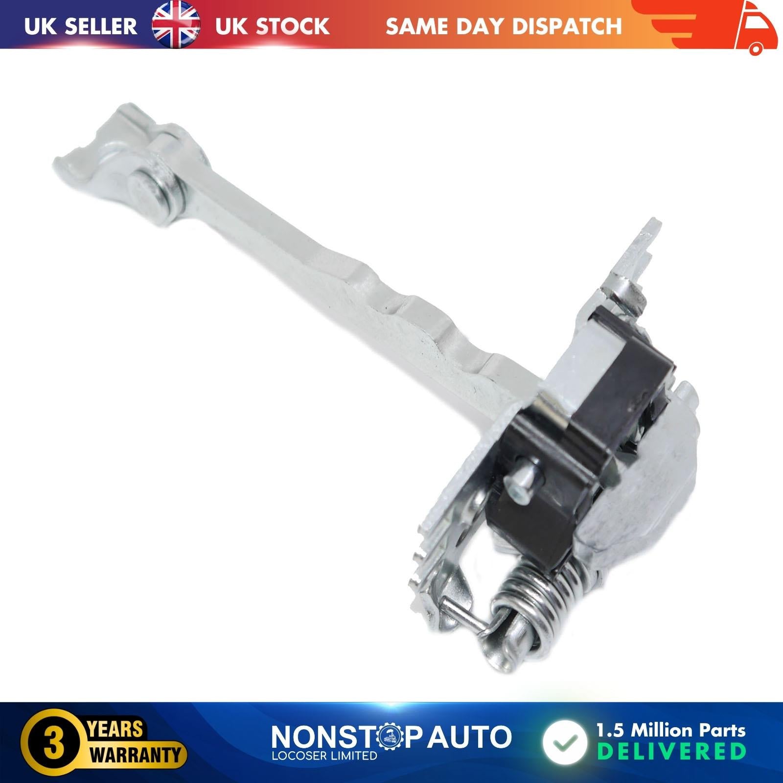 Front Door Hinge Stop Check Strap Limitery Right or Left Side Fits RENAULT Scenic Mk3 804305107R